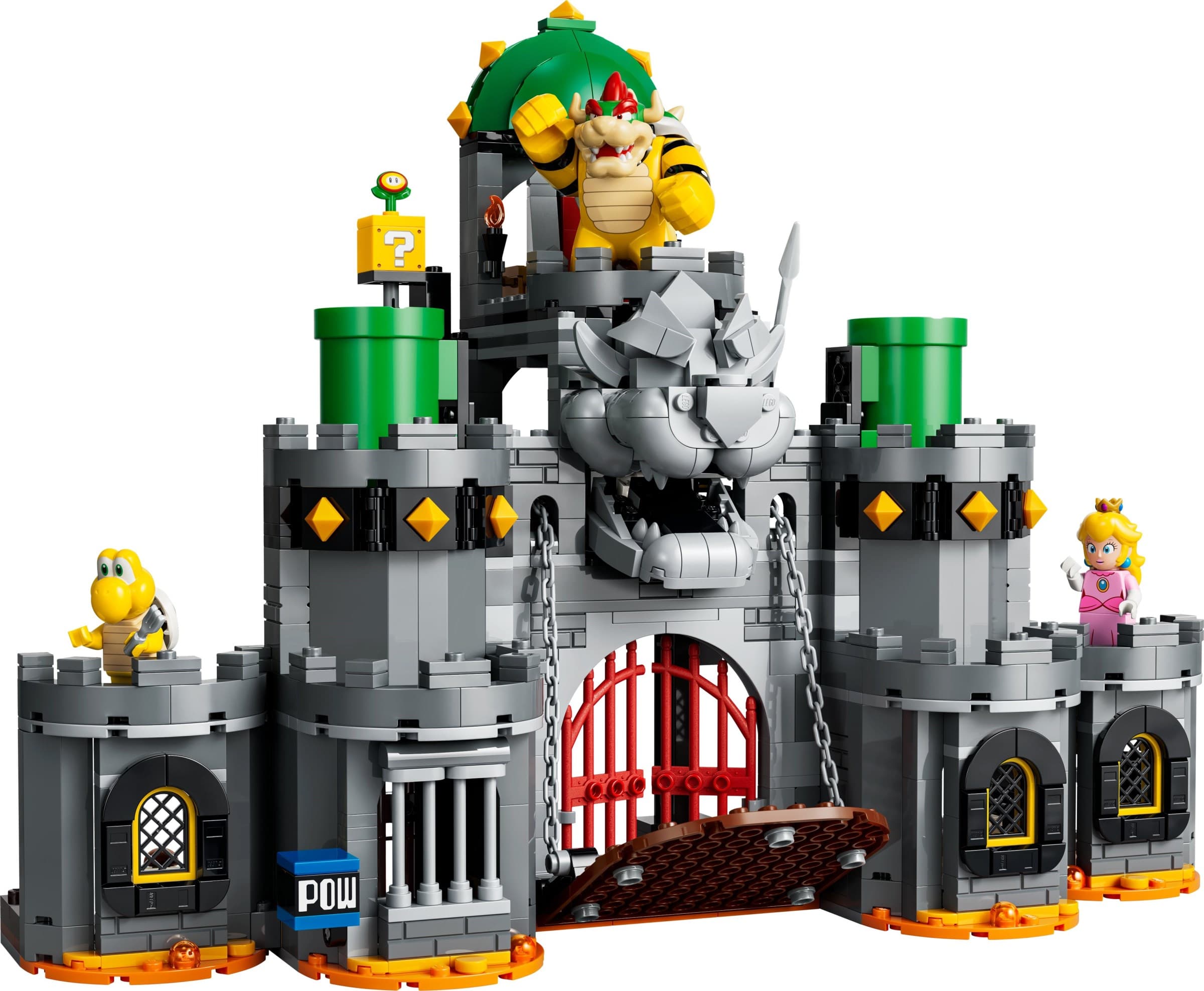 Fire Mario & Bowser's Castle