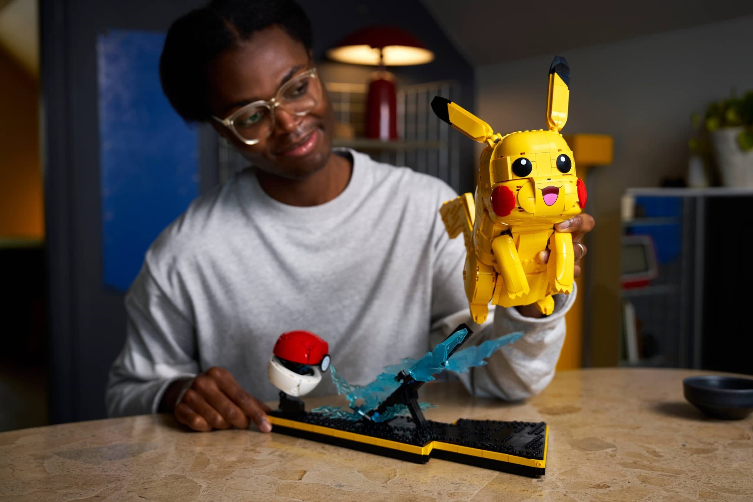 Pikachu and Poké Ball
