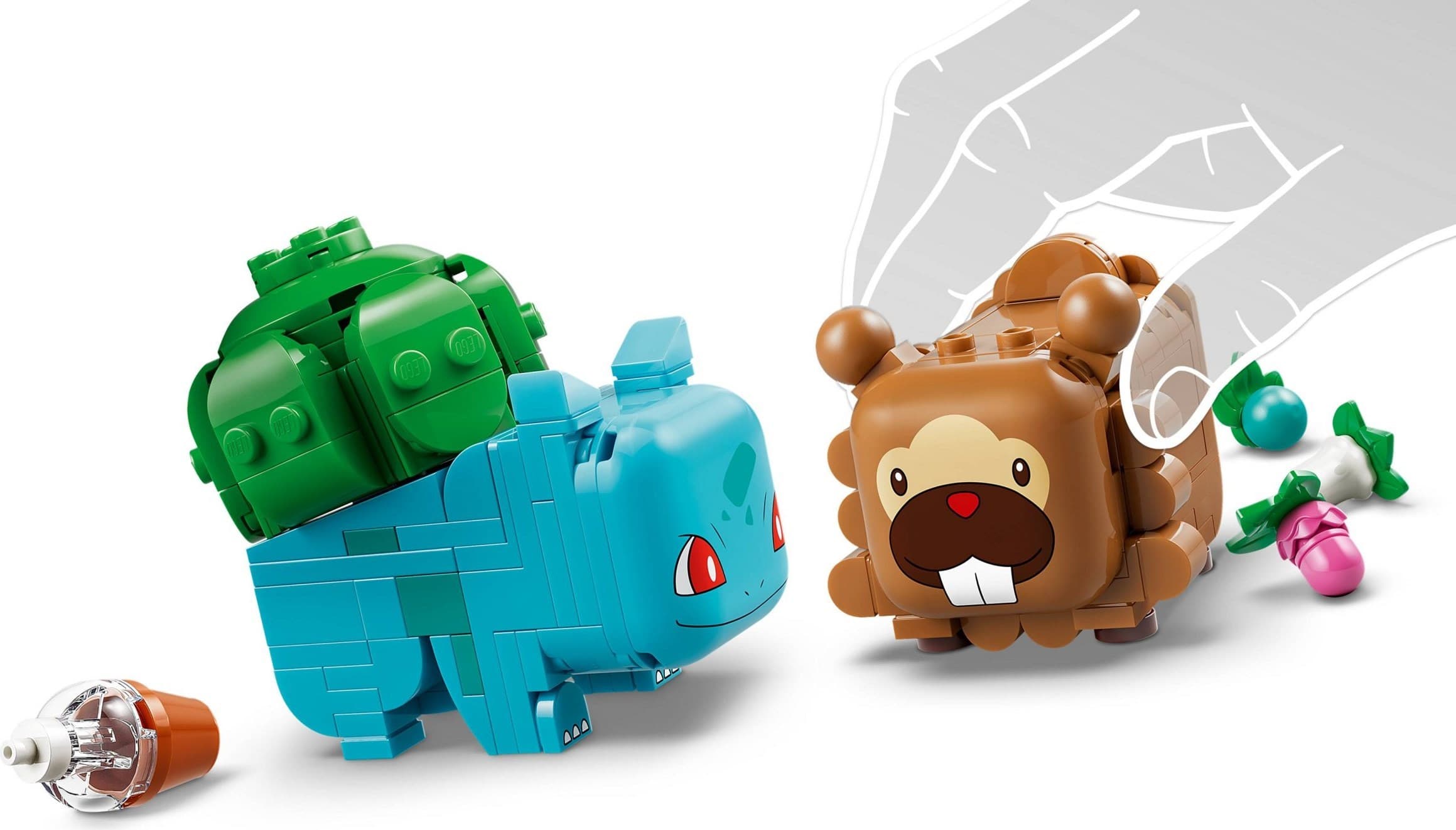 Berry Bash with Bulbasaur and Bidoof