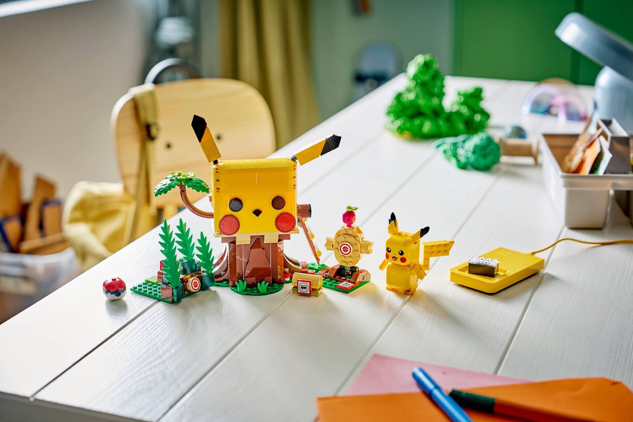 Training House with Pikachu