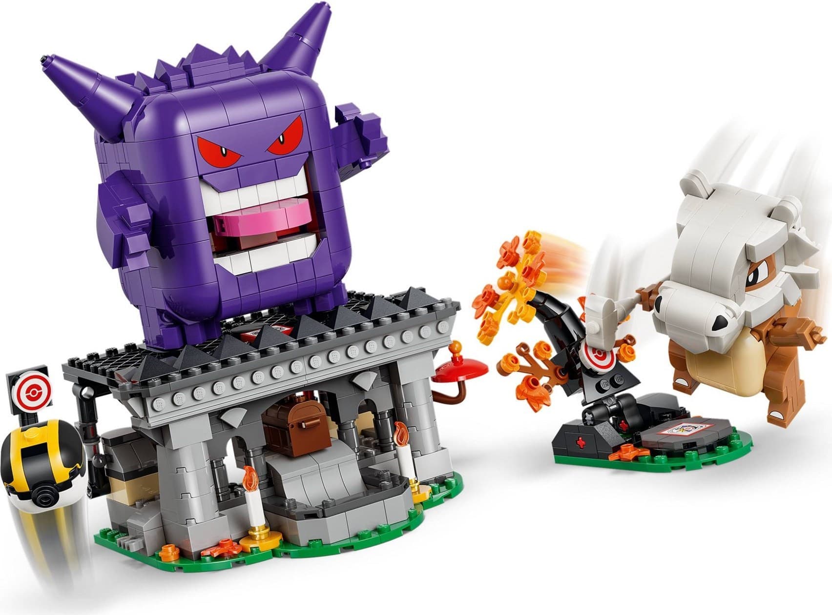 Cubone and Gengar's Spooky Showdown