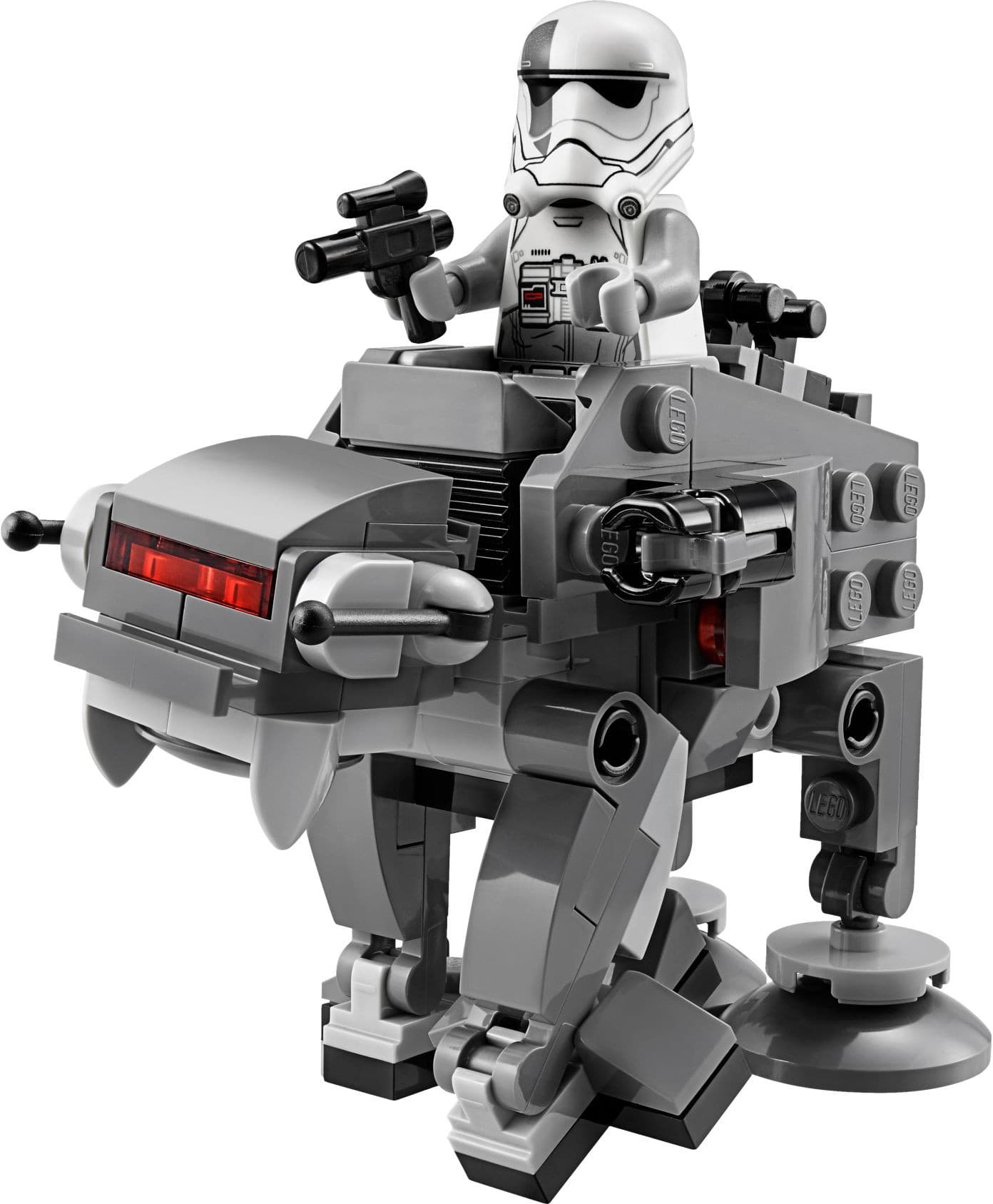Ski Speeder vs First Order Walker Microfighters