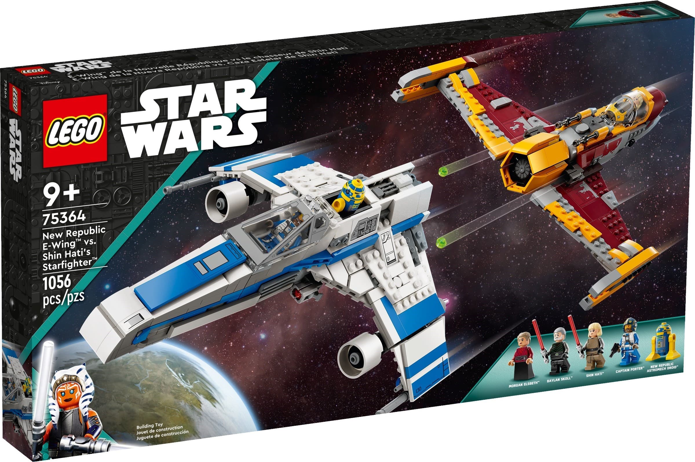 New Republic E-Wing vs. Shin Hati’s Starfighter