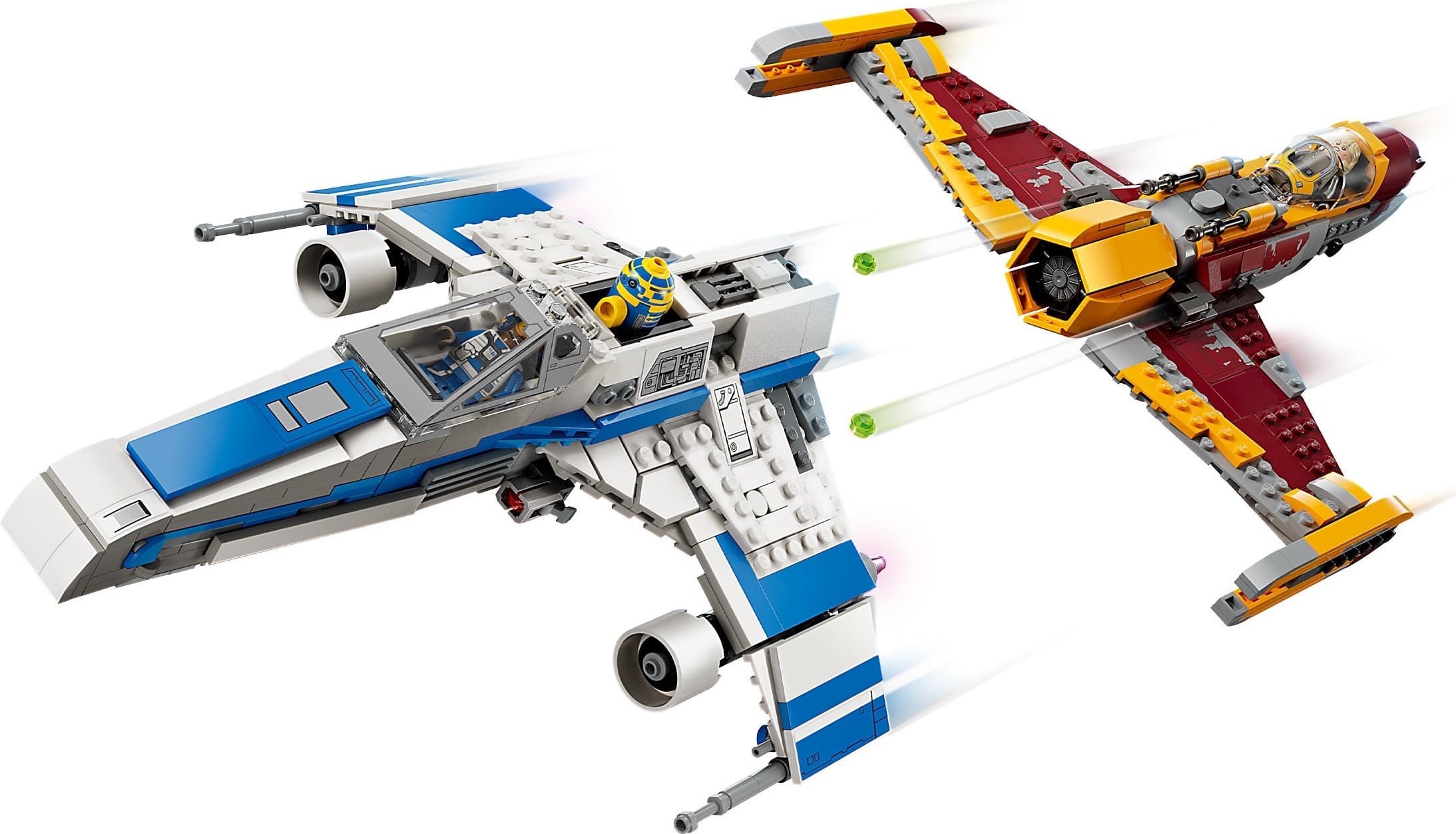 New Republic E-Wing vs. Shin Hati’s Starfighter