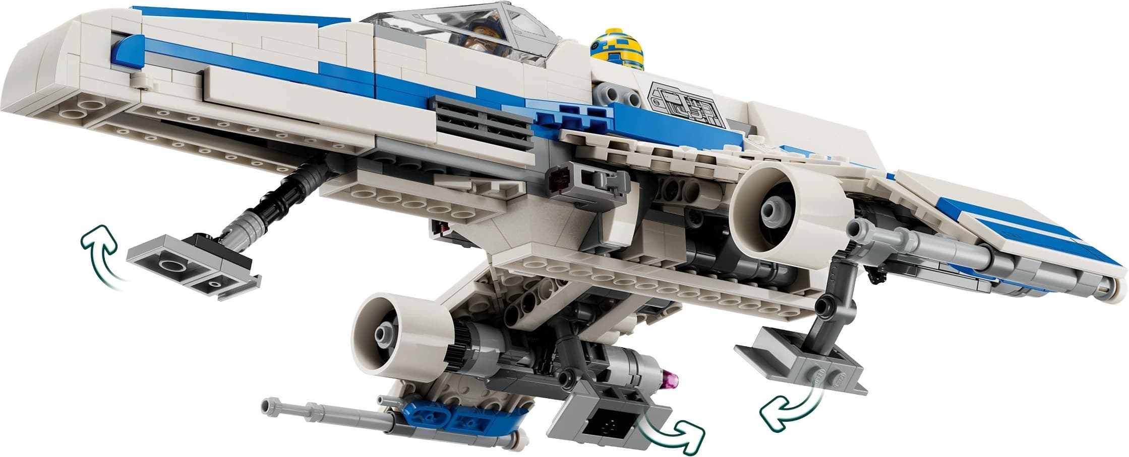 New Republic E-Wing vs. Shin Hati’s Starfighter