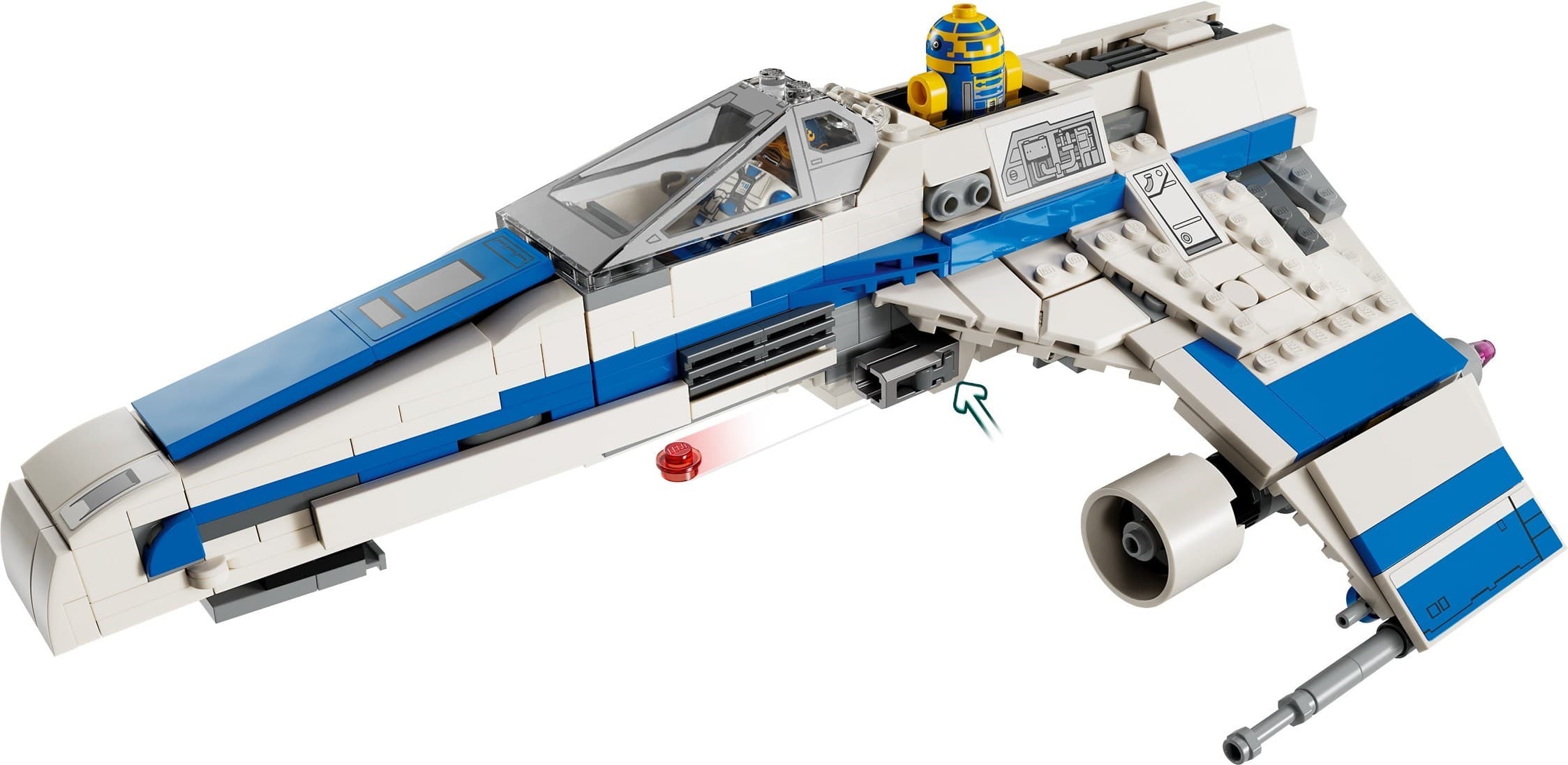 New Republic E-Wing vs. Shin Hati’s Starfighter