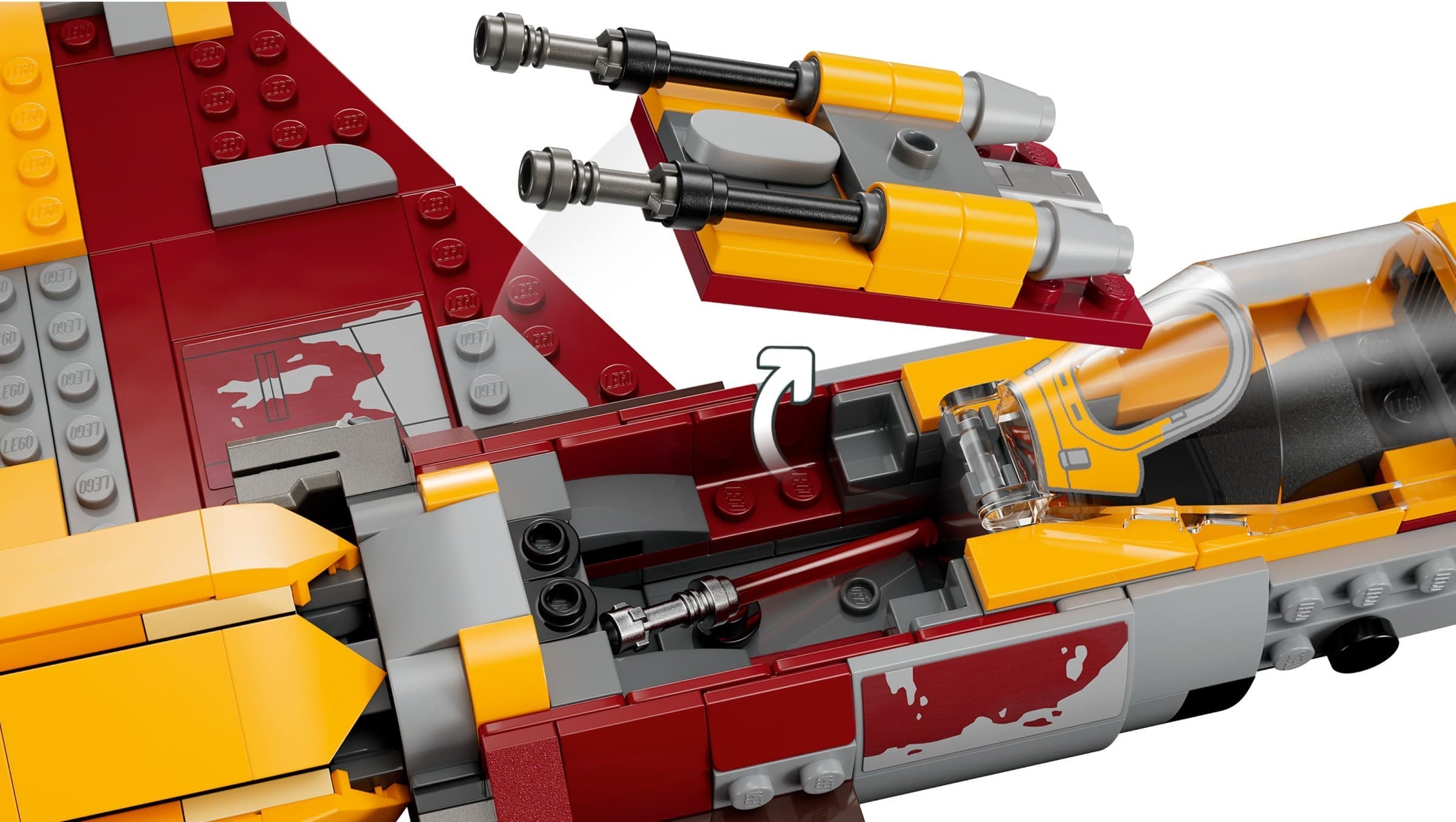 New Republic E-Wing vs. Shin Hati’s Starfighter