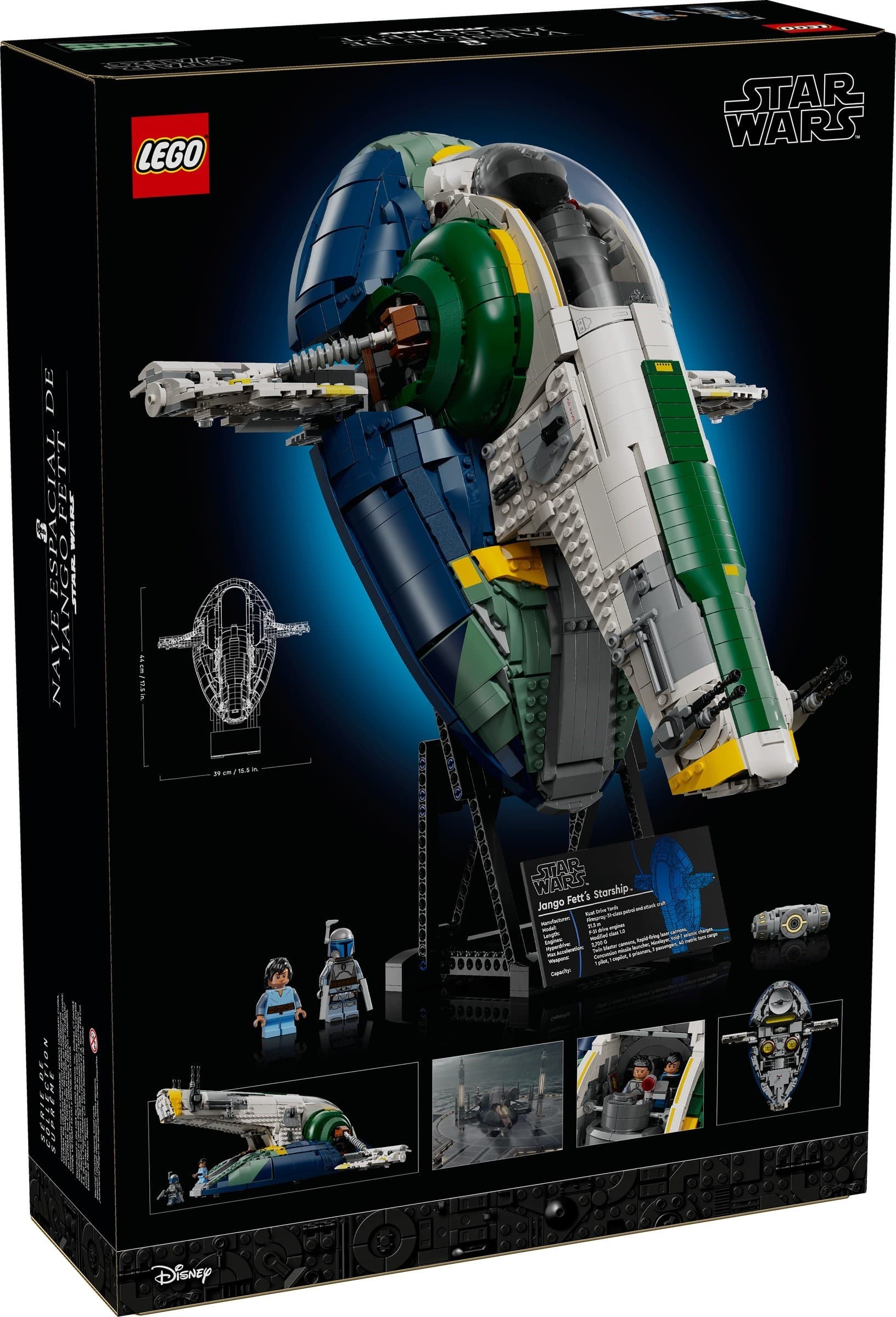 Jango Fett's Firespray-Class Starship