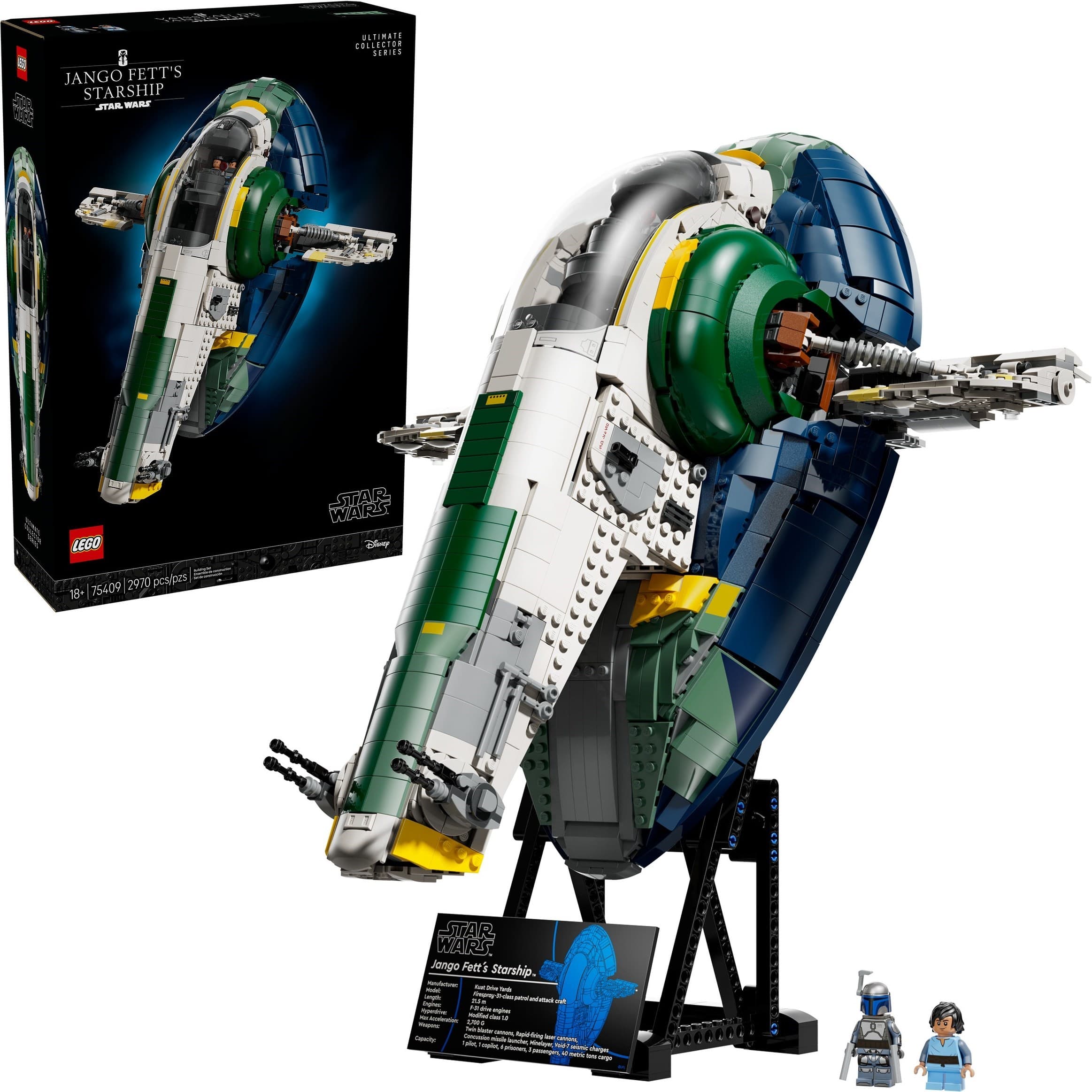 Jango Fett's Firespray-Class Starship