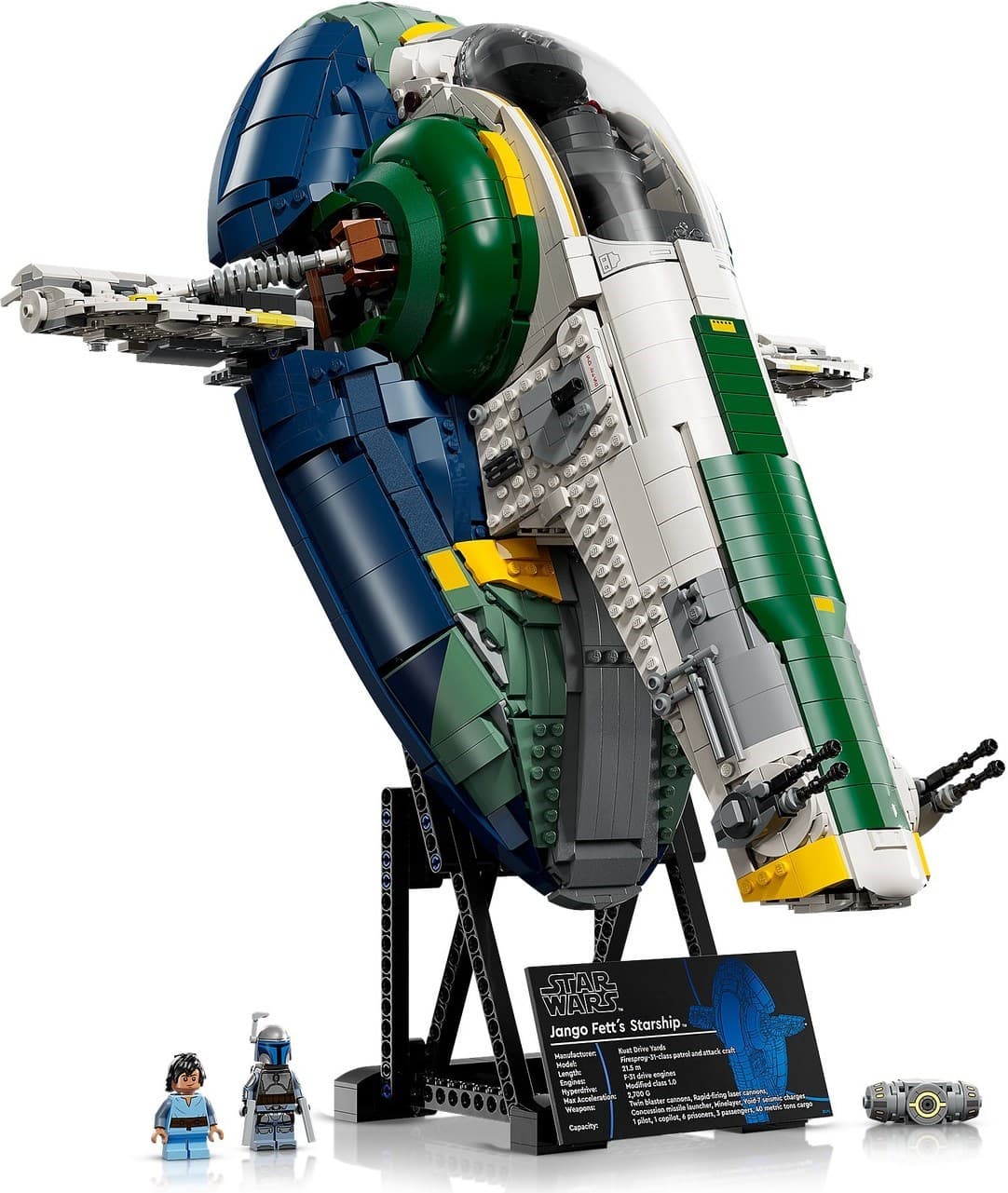 Jango Fett's Firespray-Class Starship