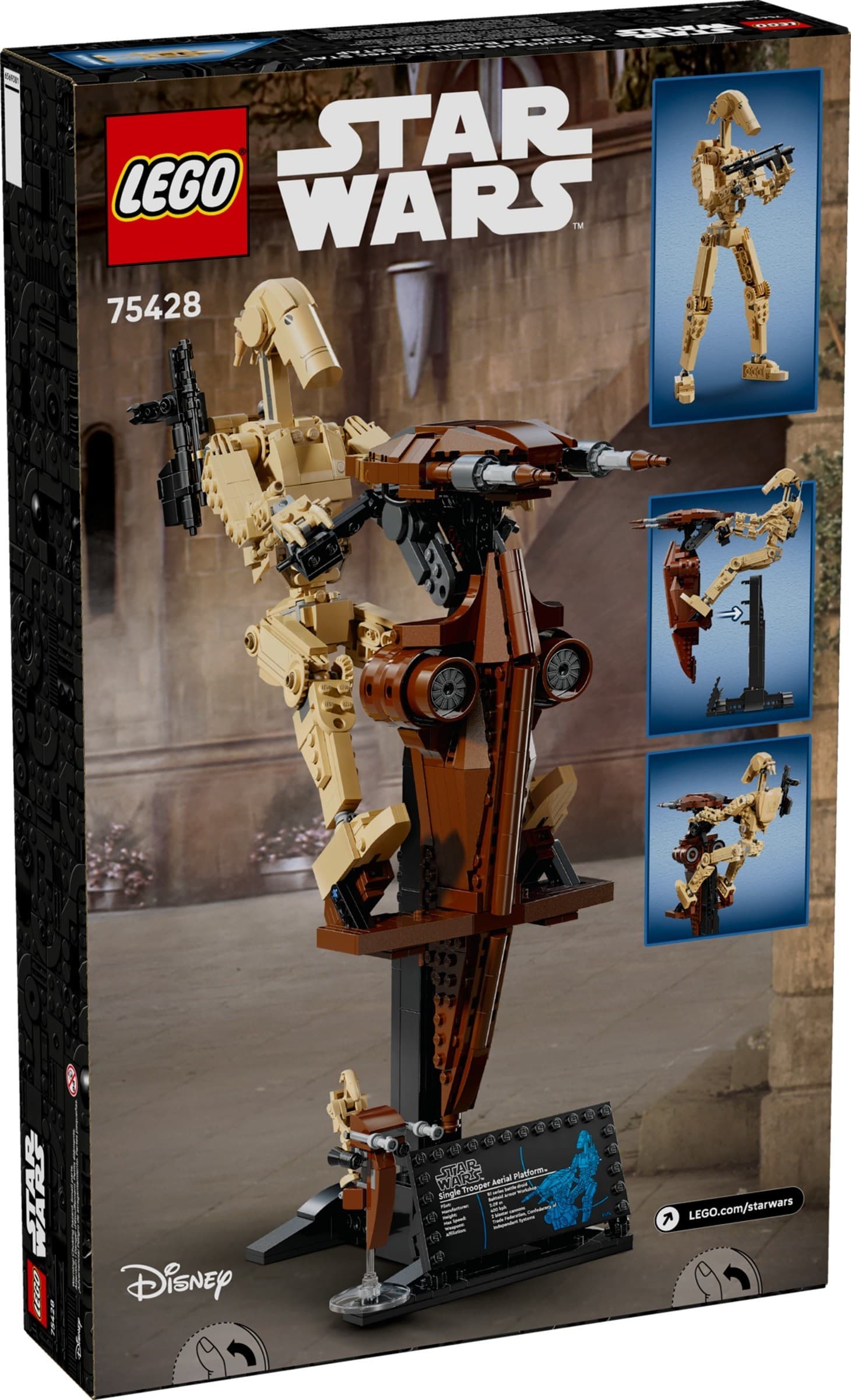 Battle Droid with STAP