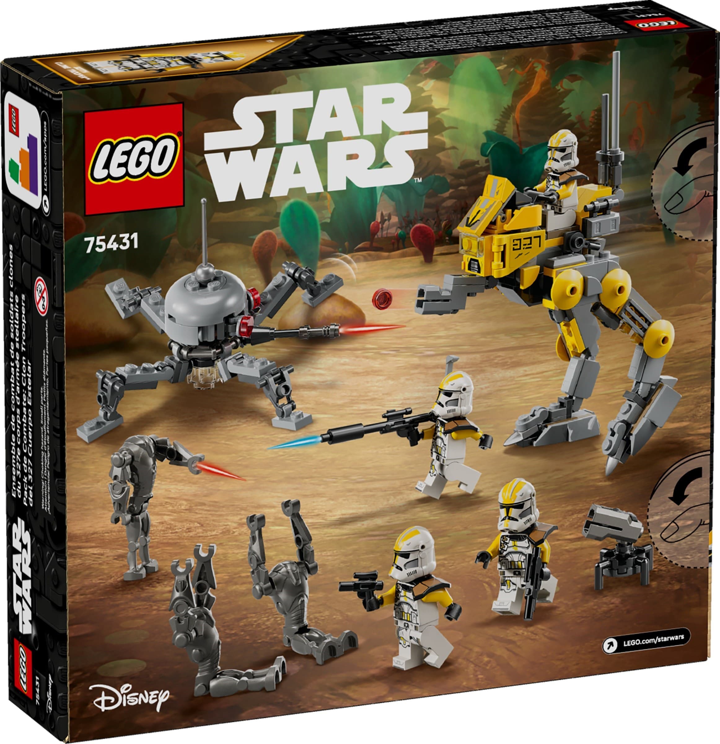 327th Star Corps Clone Troopers Battle Pack