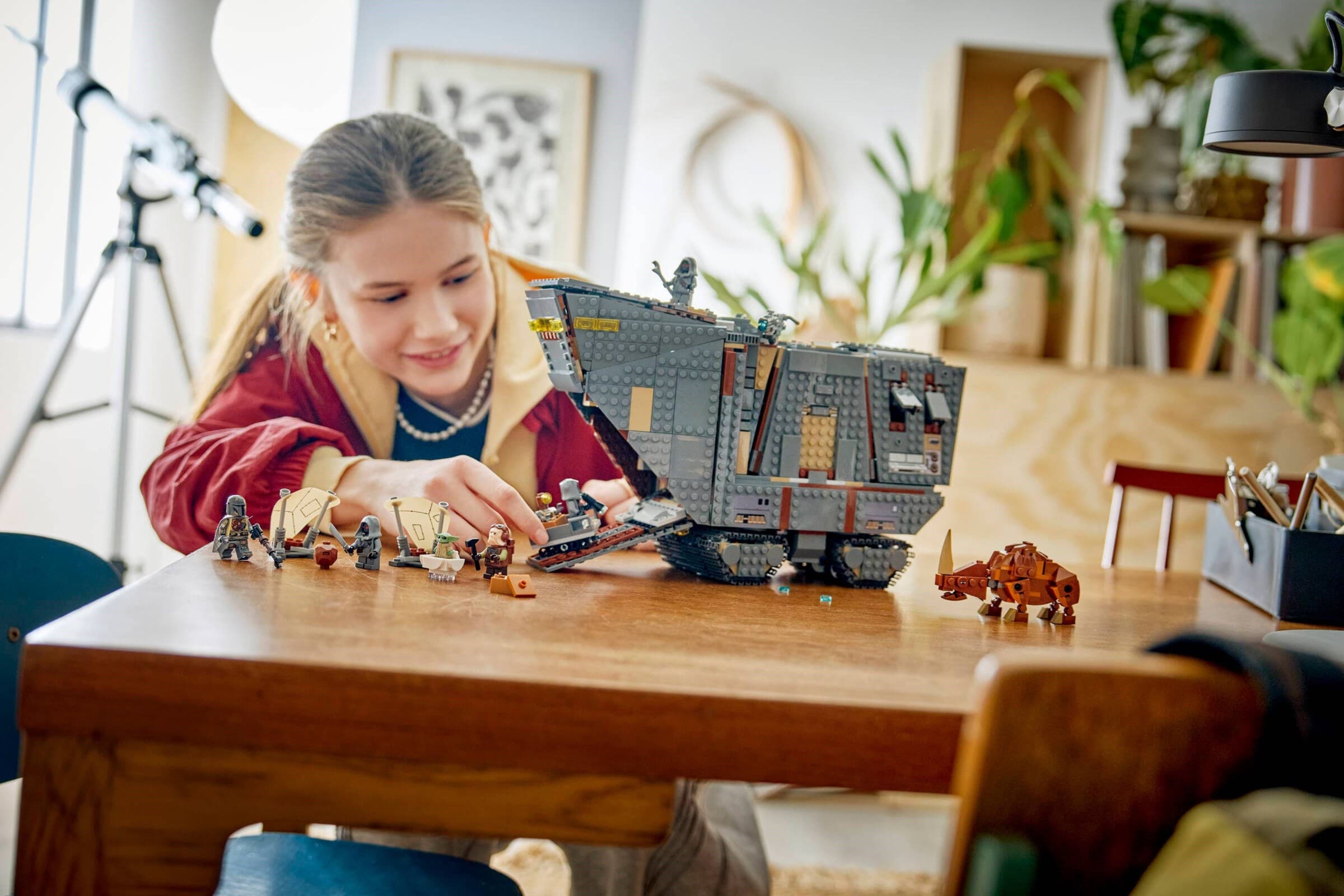 Offworld Sandcrawler and Mudhorn