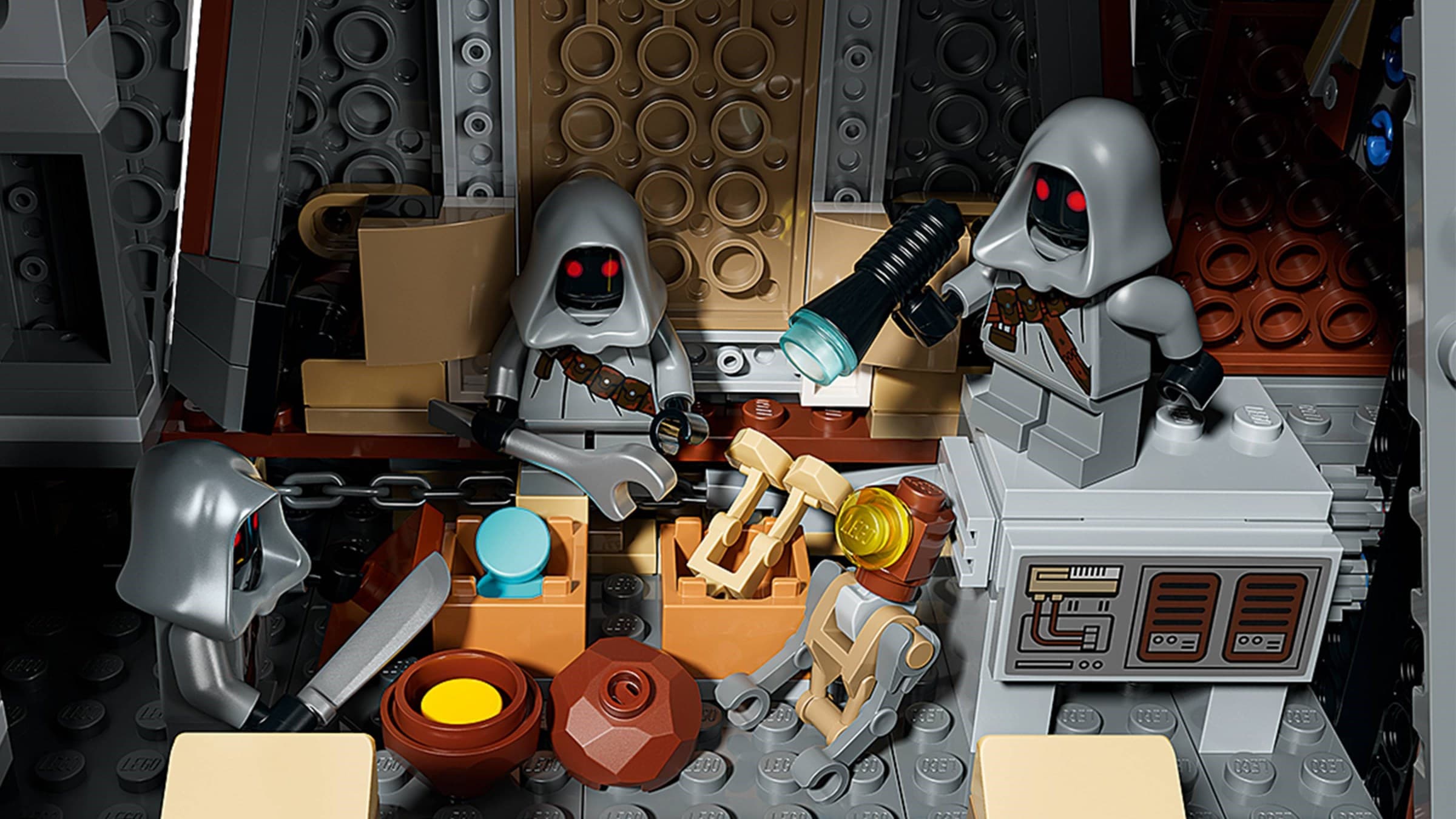 Offworld Sandcrawler and Mudhorn