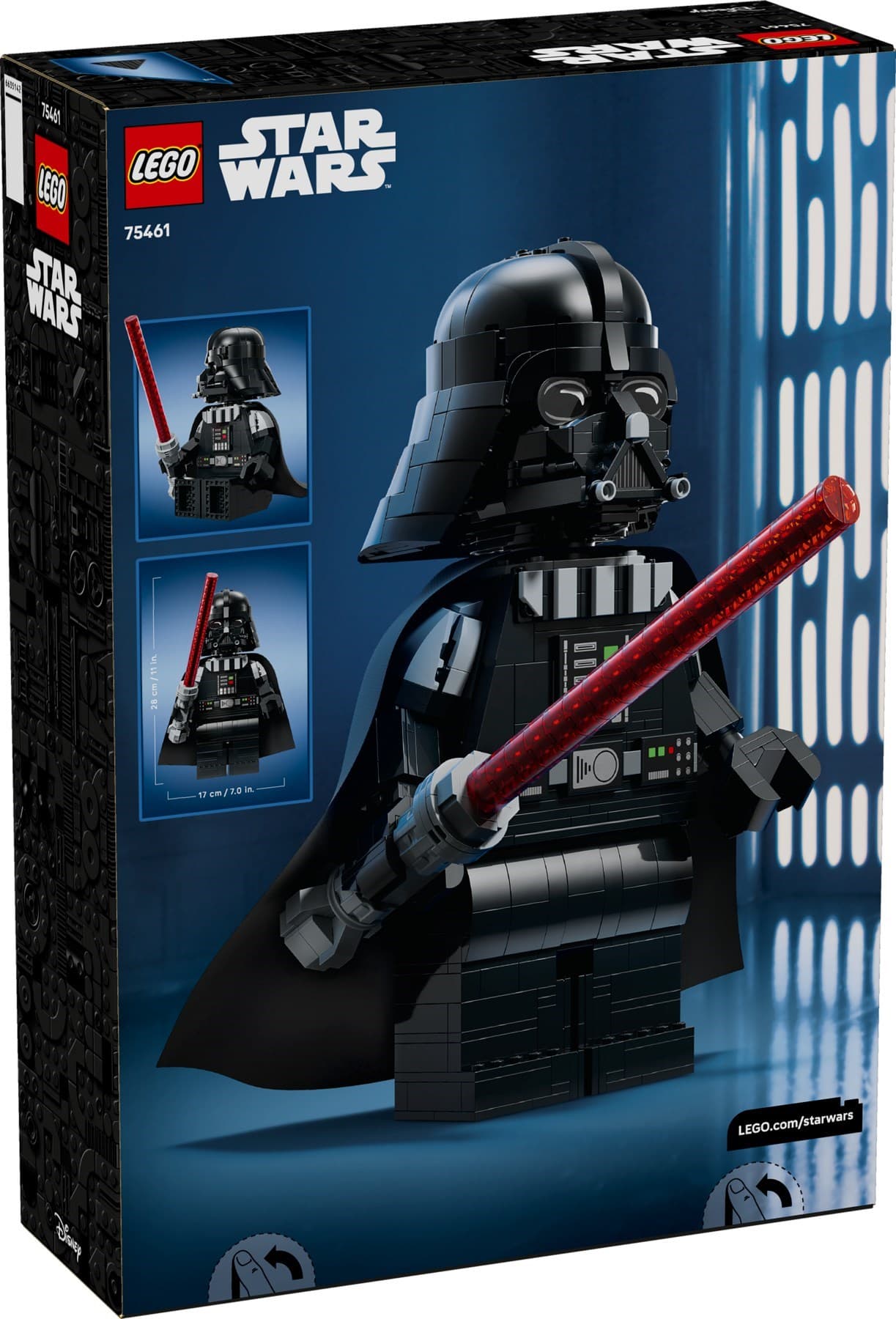 Up-Scaled Darth Vader Minifigure