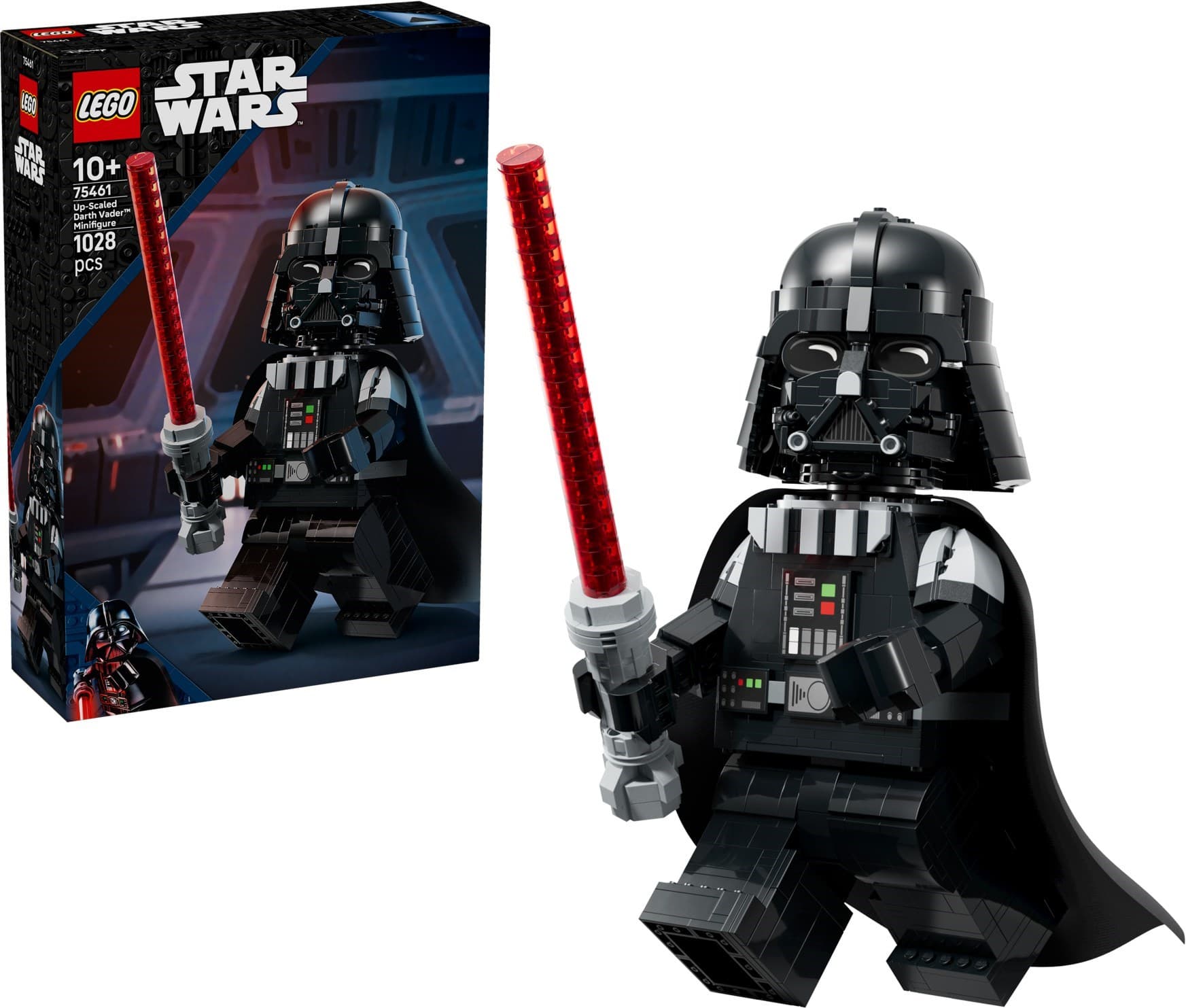 Up-Scaled Darth Vader Minifigure