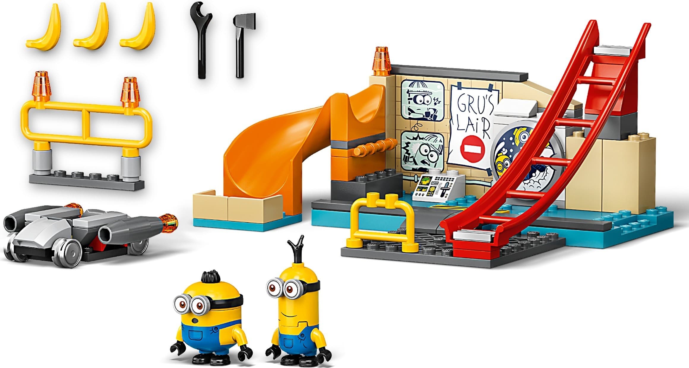 Minions in Gru's Lab