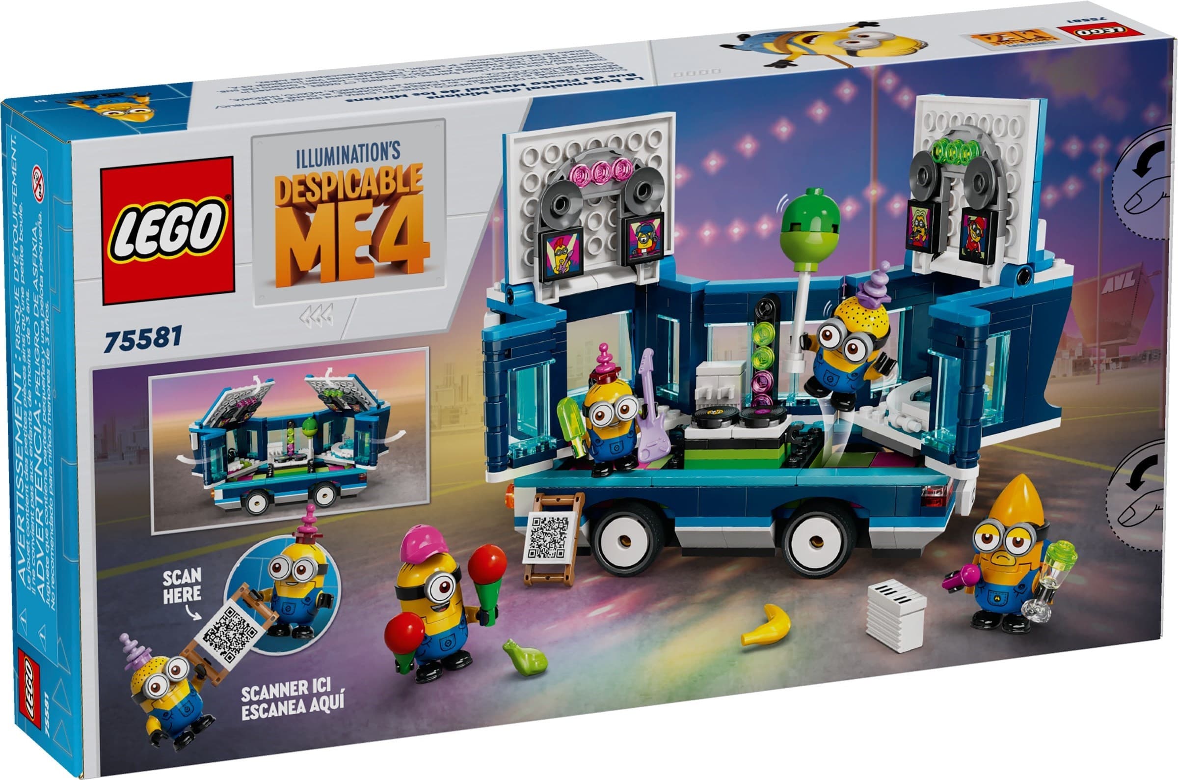 Minions' Music Party Bus