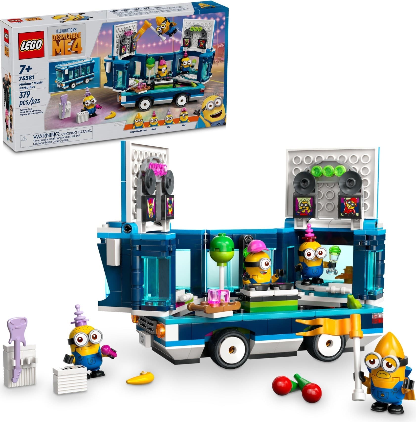 Minions' Music Party Bus