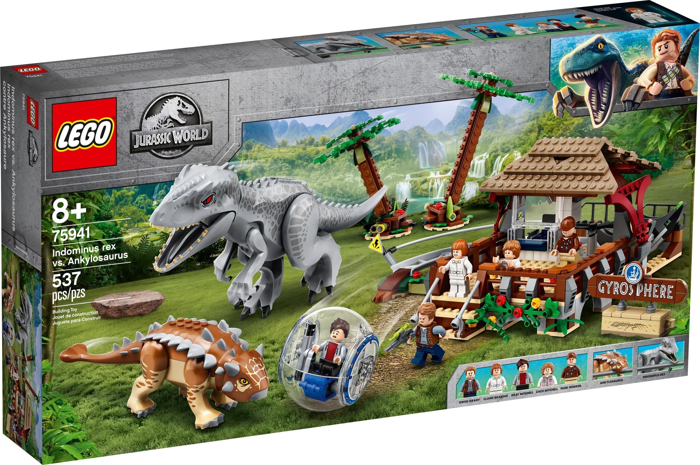 Indominus rex vs. Ankylosaurus