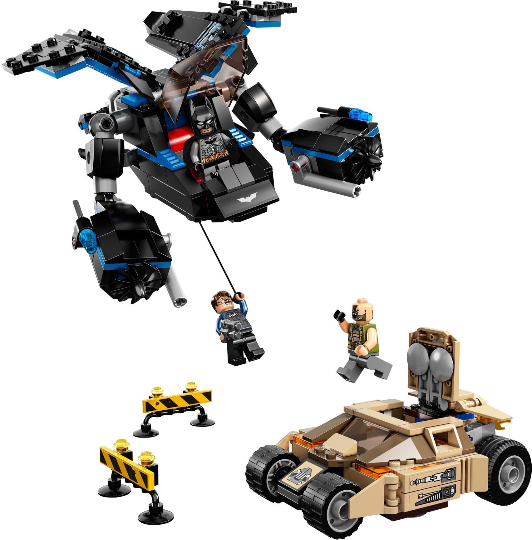 The Bat vs. Bane: Tumbler Chase