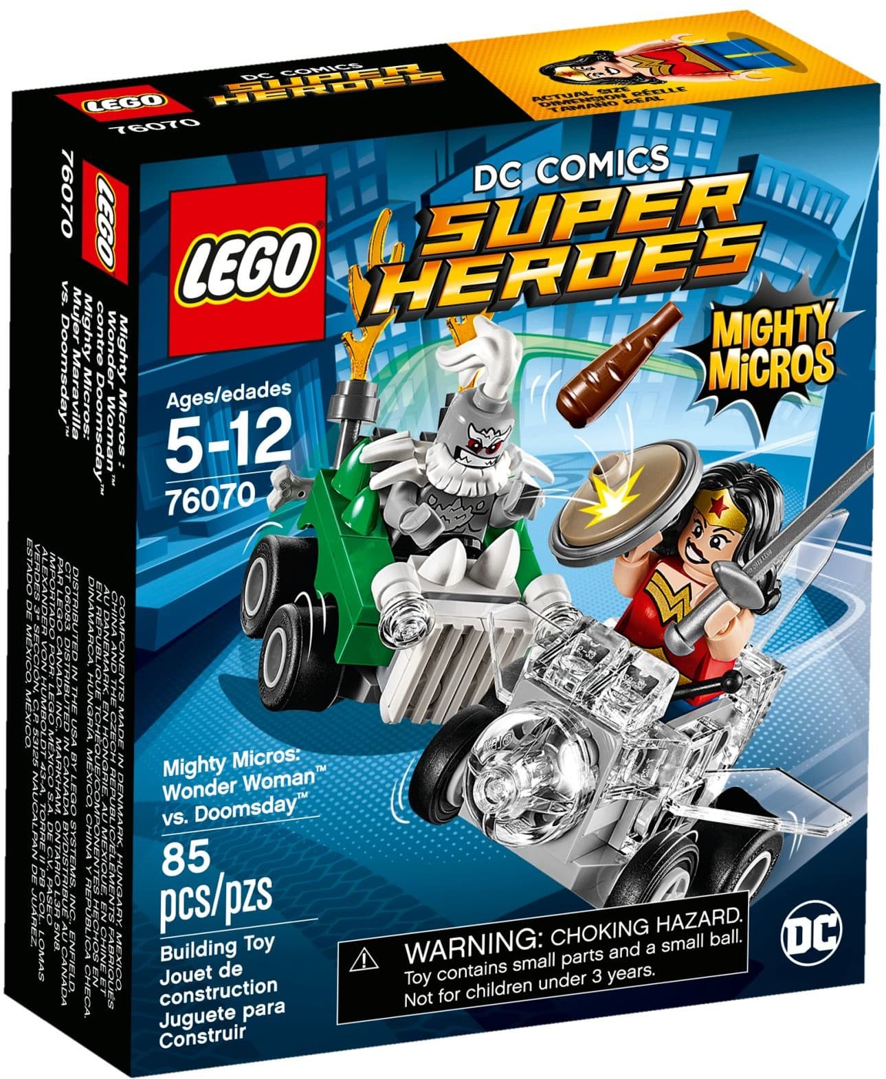 Mighty Micros: Wonder Woman vs. Doomsday