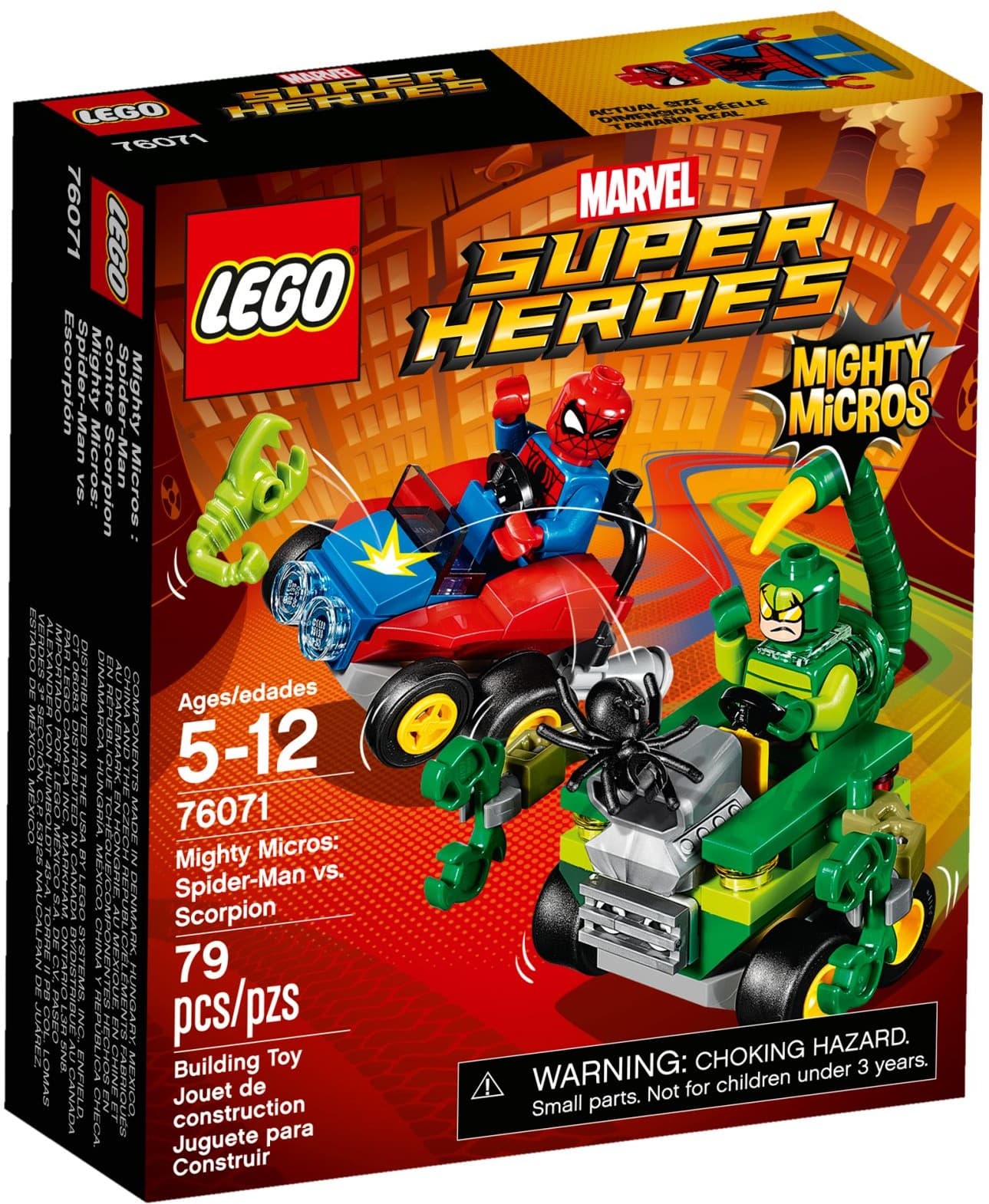 Mighty Micros: Spider-Man vs. Scorpion
