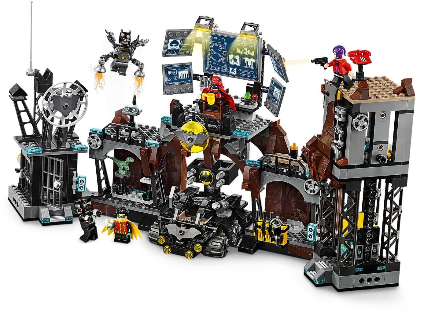 Batcave Clayface Invasion