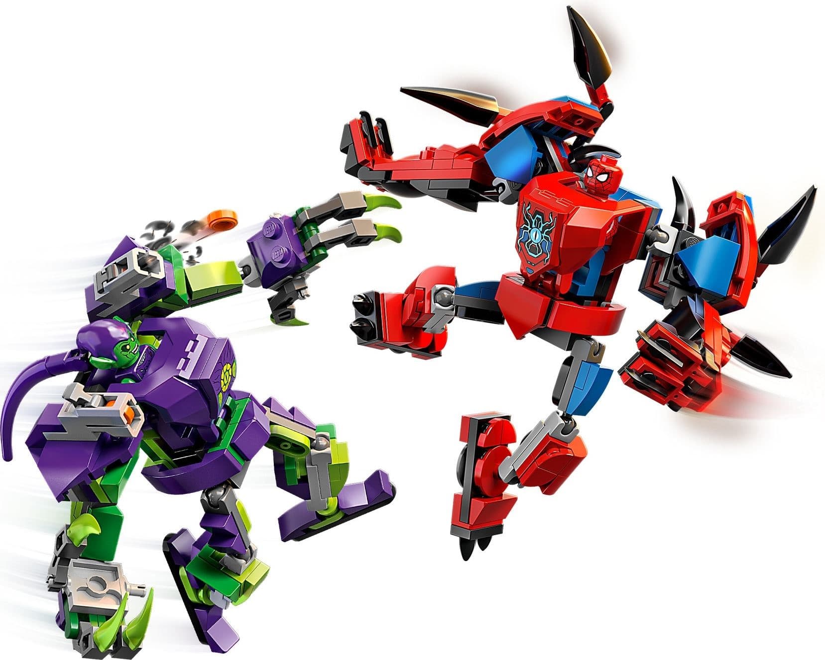 Spider-Man & Green Goblin Mech Battle