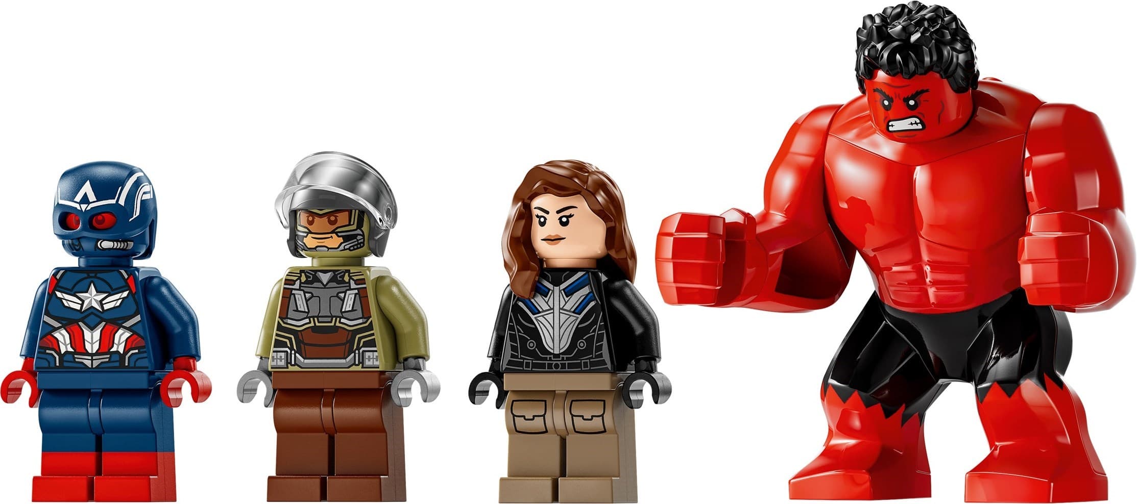 Captain America vs. Red Hulk Battle