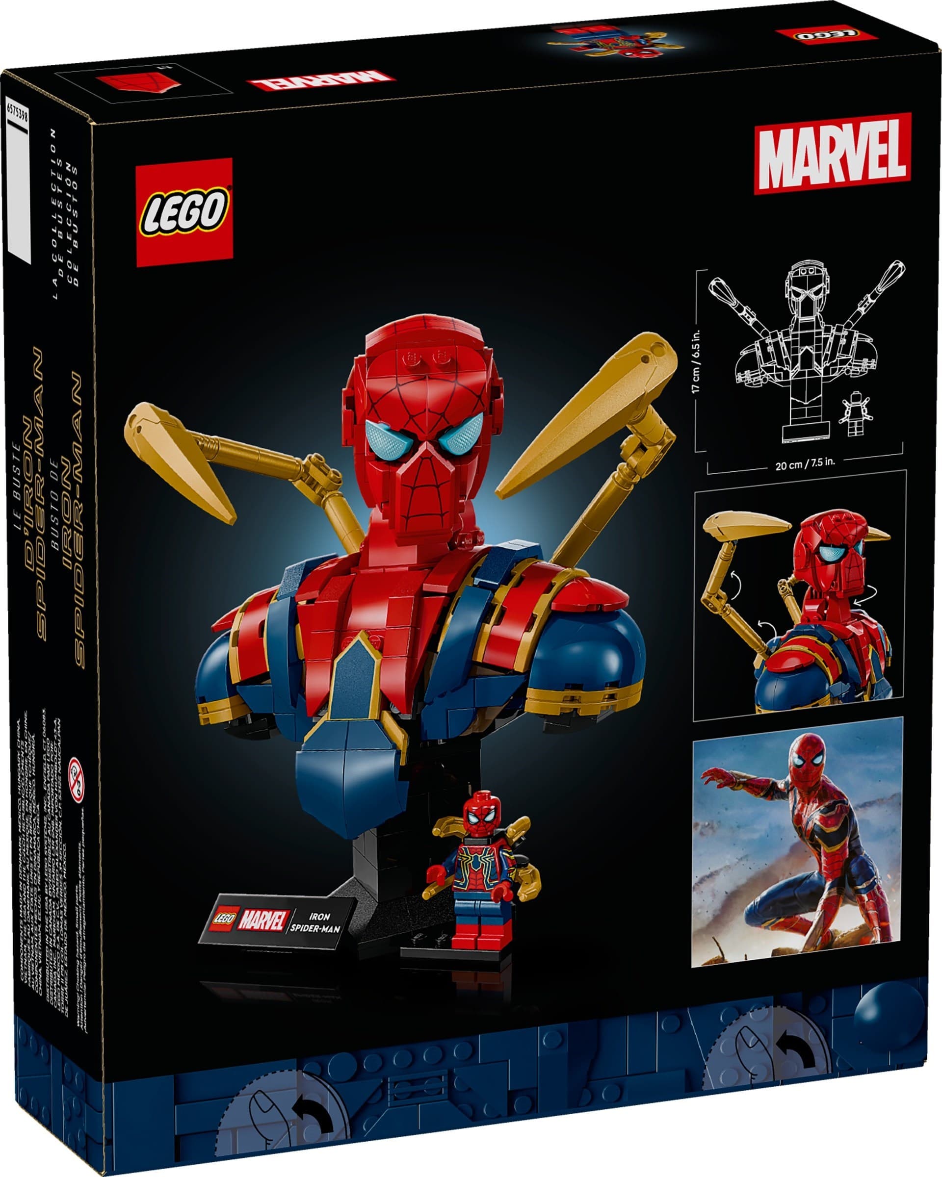 Iron Spider-Man Bust