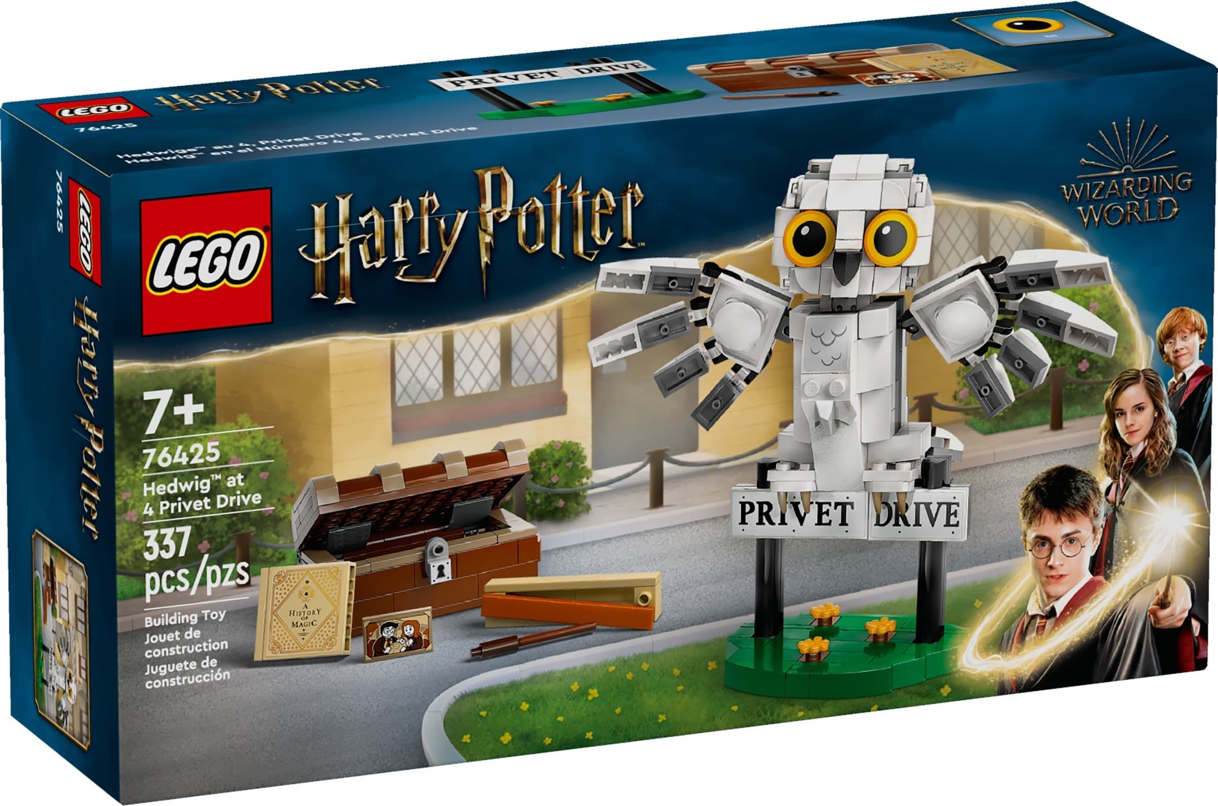 Hedwig at 4 Privet Drive