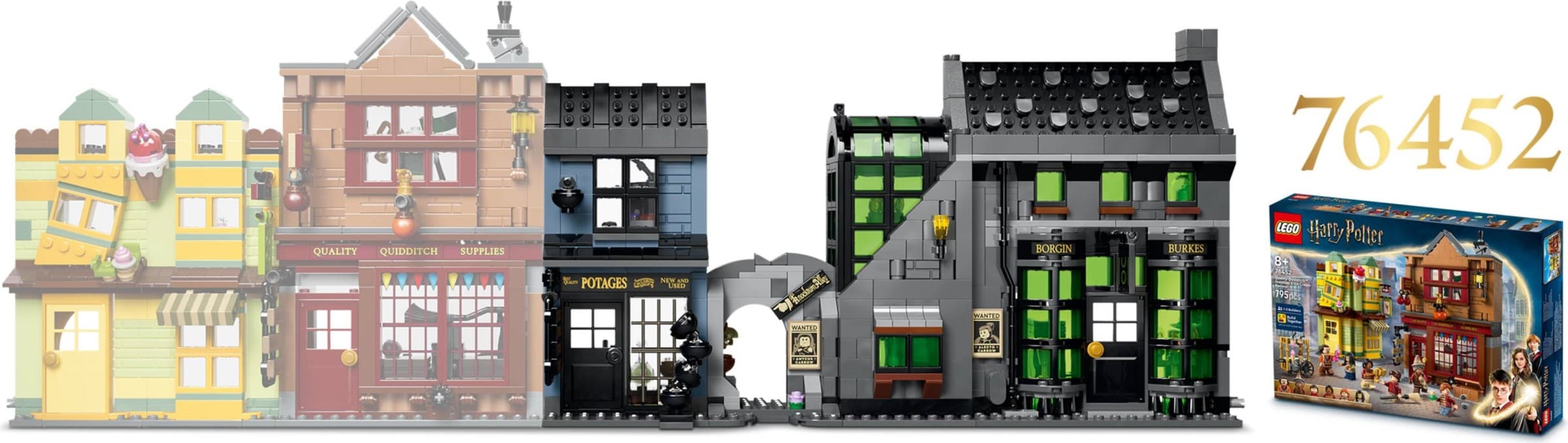 Knockturn Alley Wizarding Shops