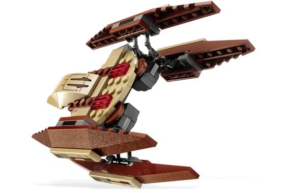 Naboo N-1 Starfighter and Vulture Droid