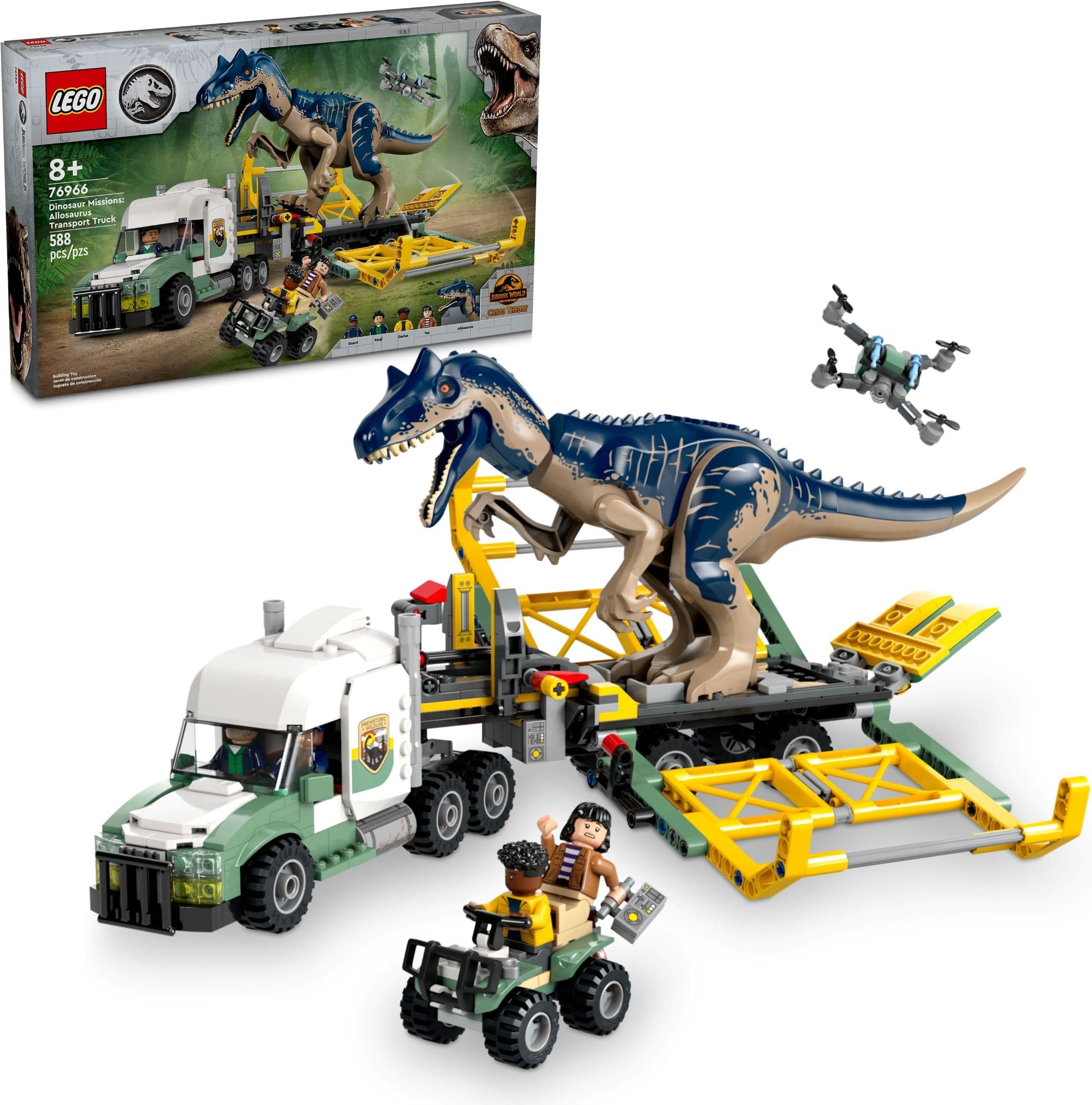 Dinosaur Missions: Allosaurus Transport Truck