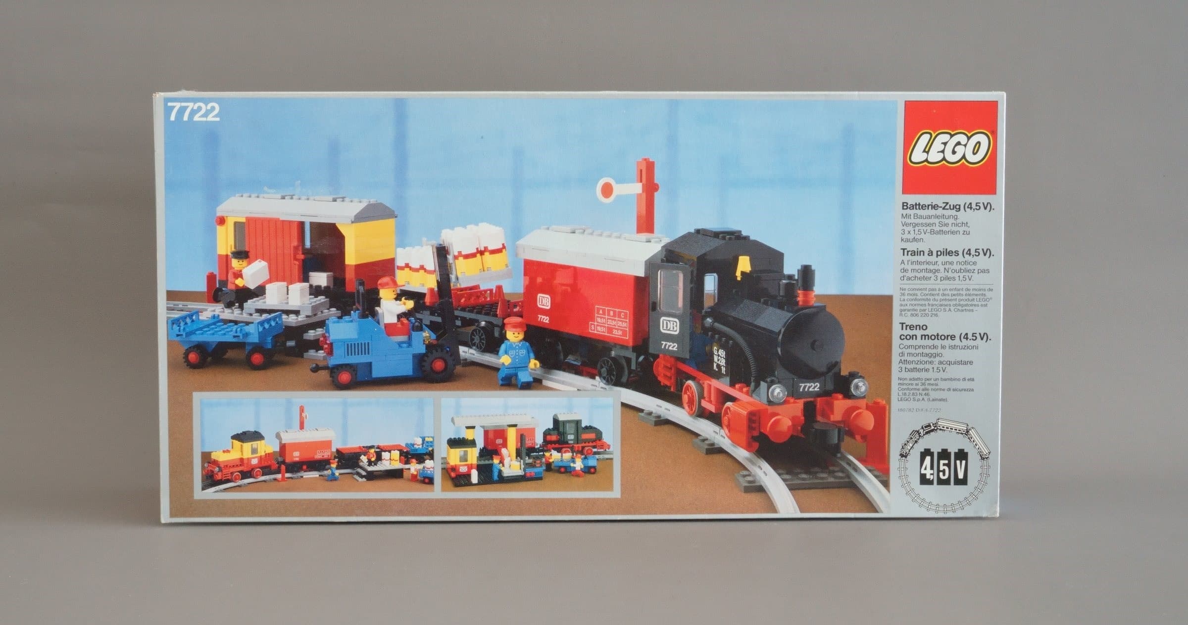 Steam Cargo Train