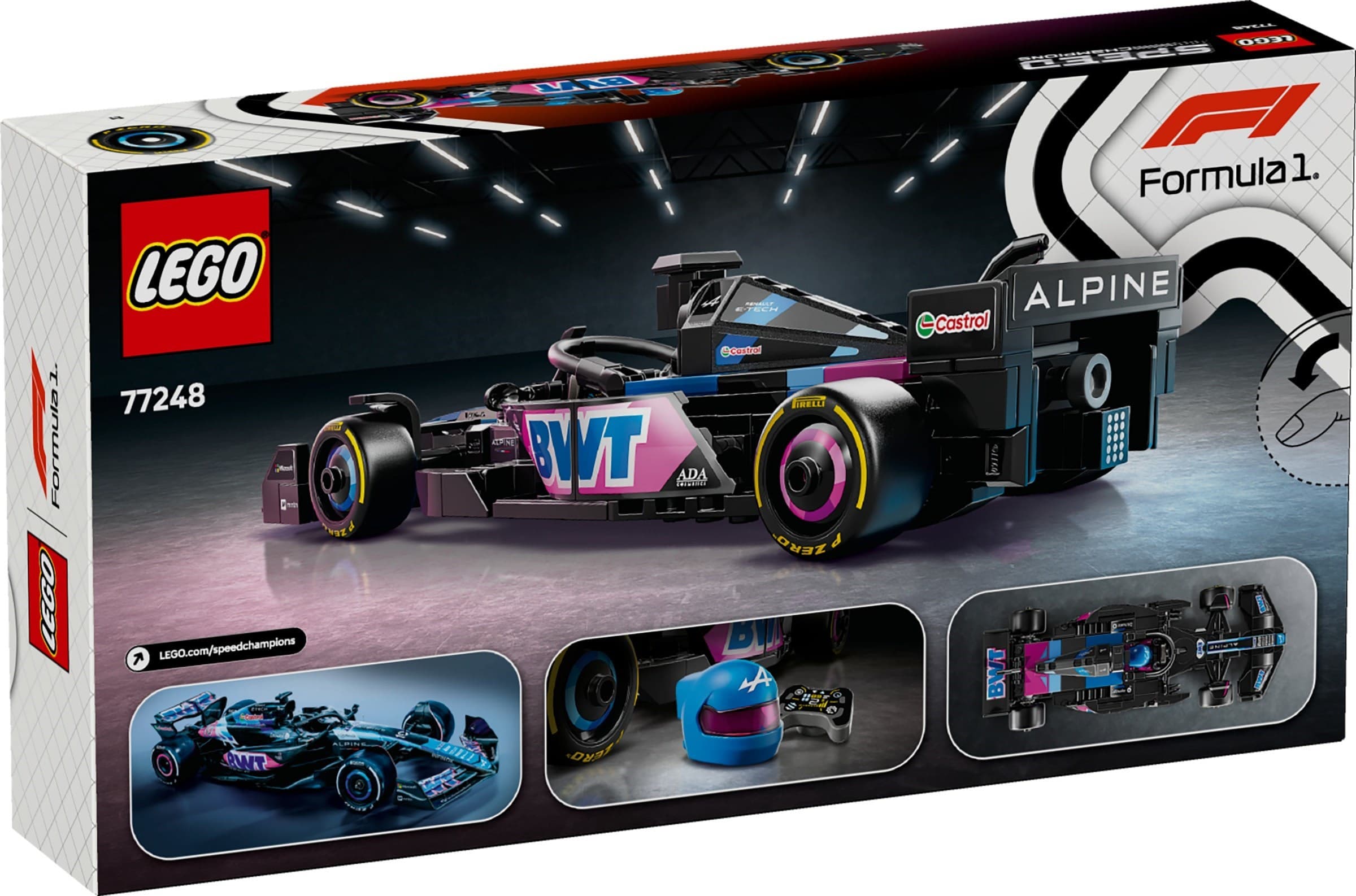 BWT Alpine F1 Team A524 Race Car