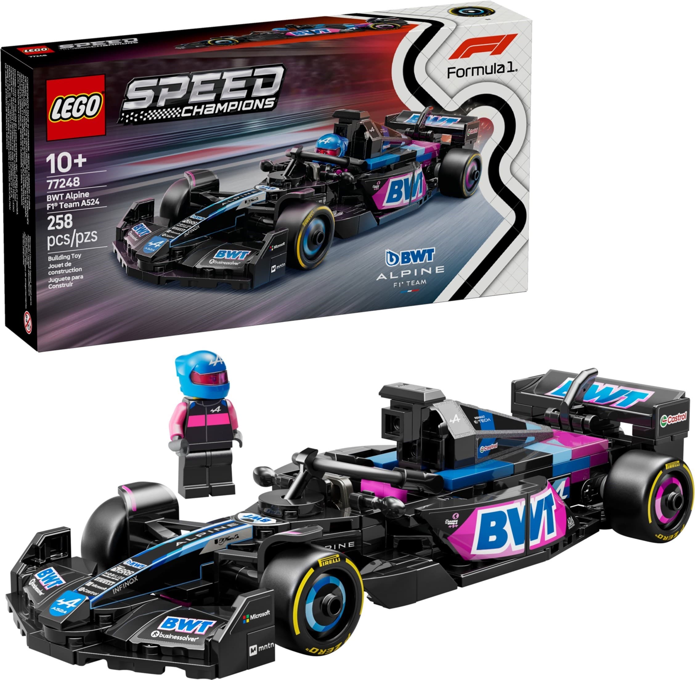 BWT Alpine F1 Team A524 Race Car