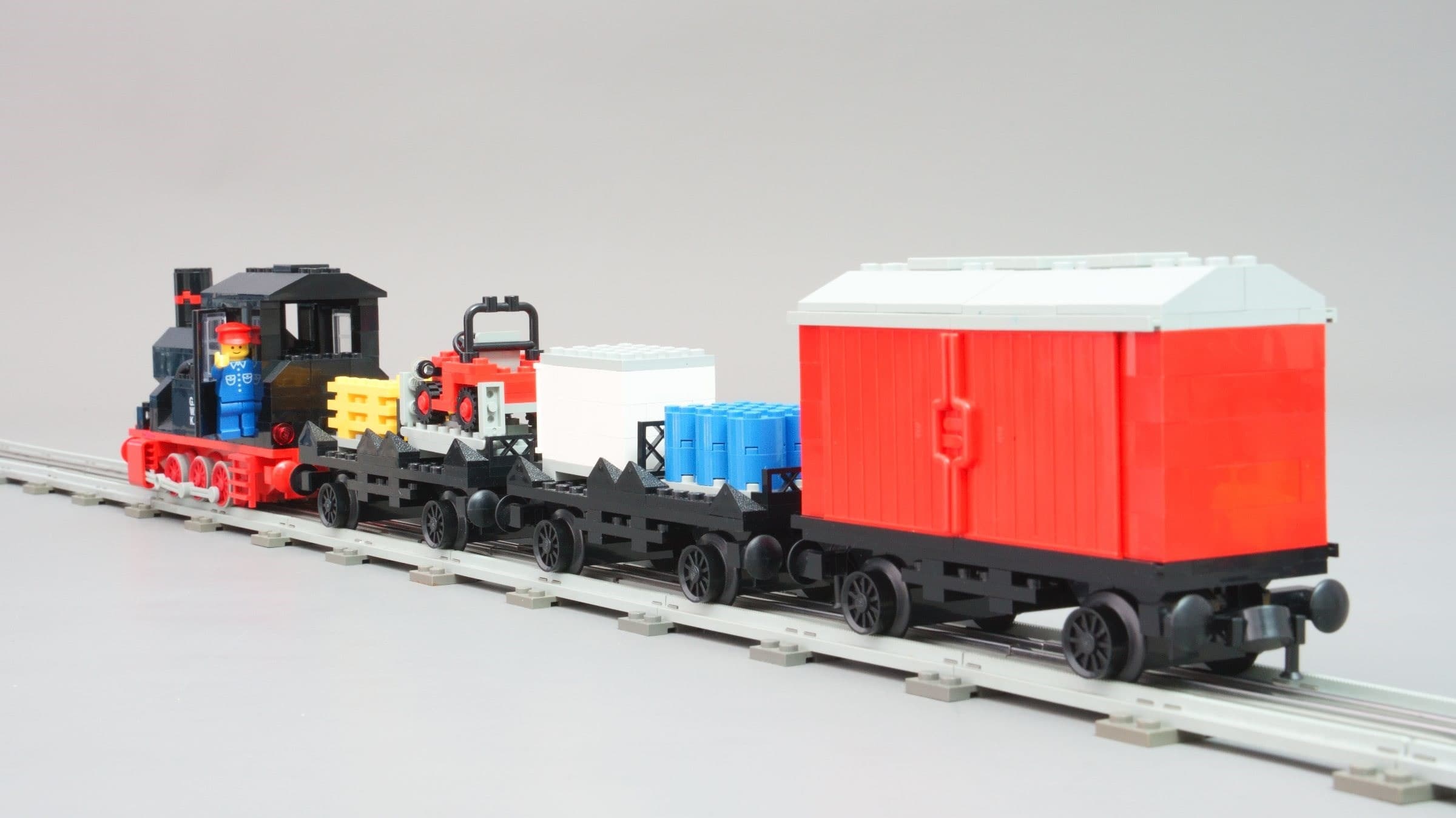 Freight Steam Train