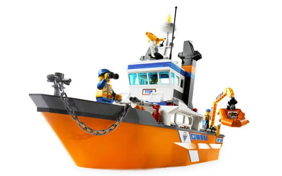 Coast Guard Patrol Boat and Tower