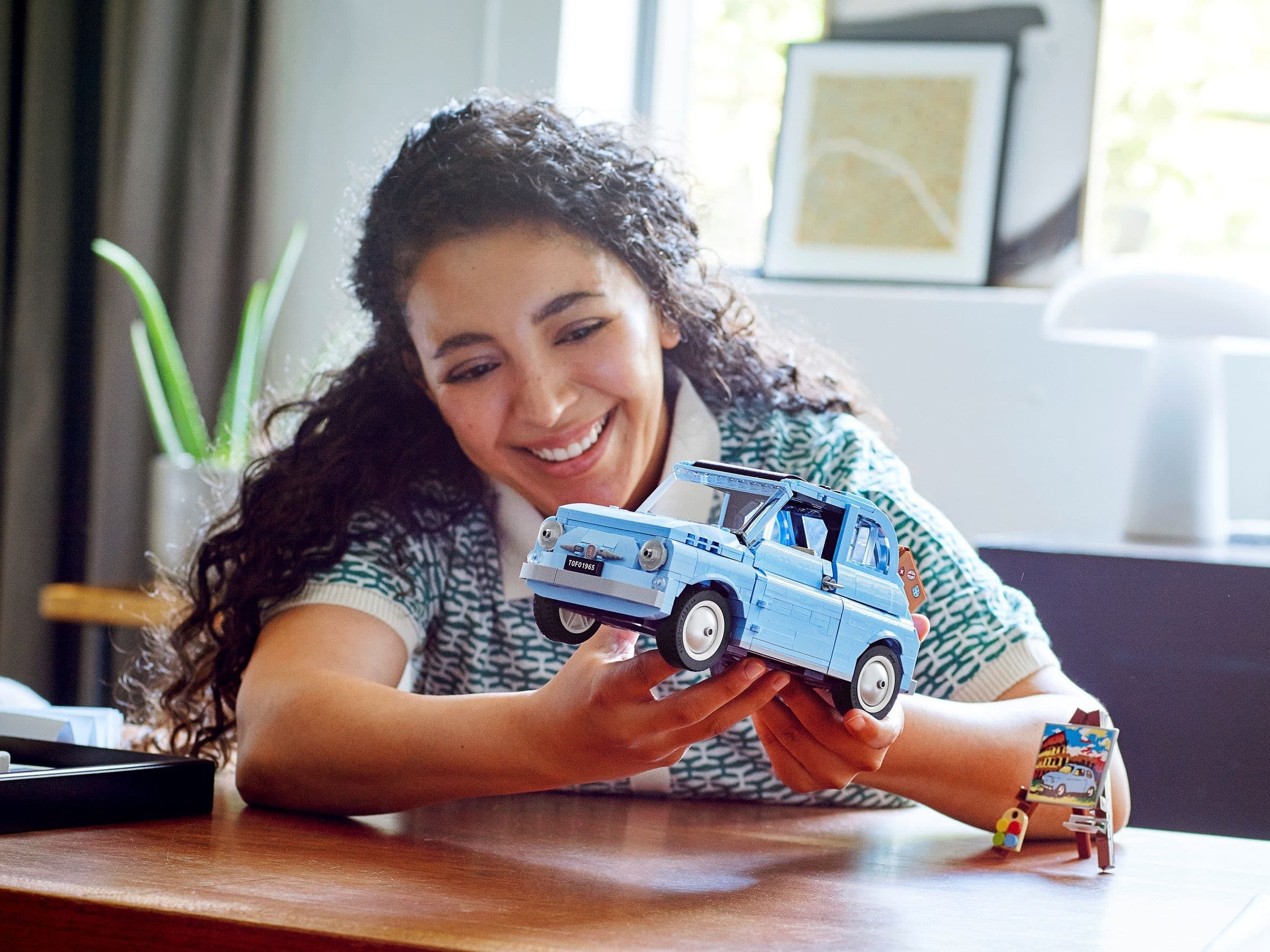 Fiat 500 - Bright Light Blue Version