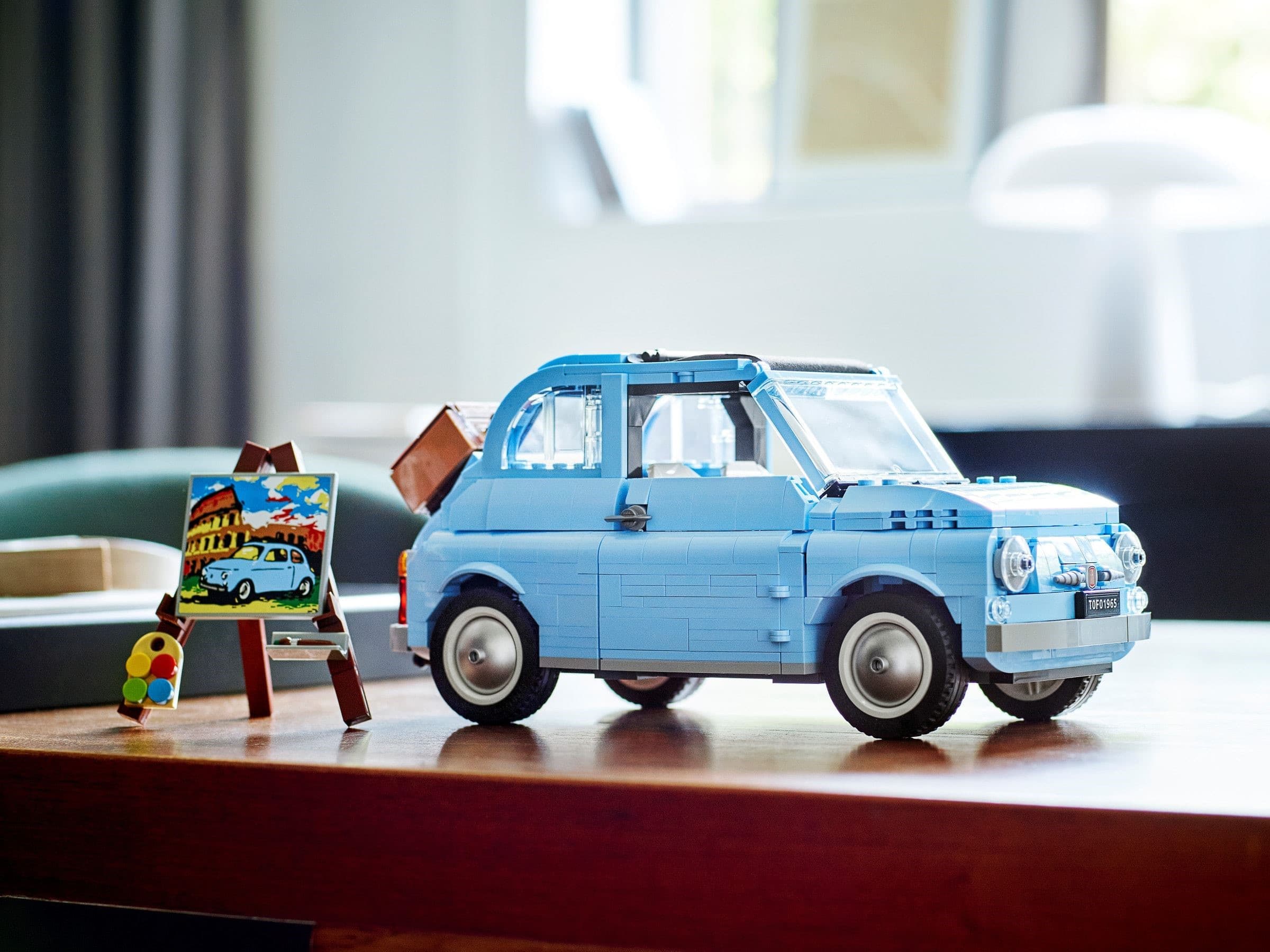 Fiat 500 - Bright Light Blue Version