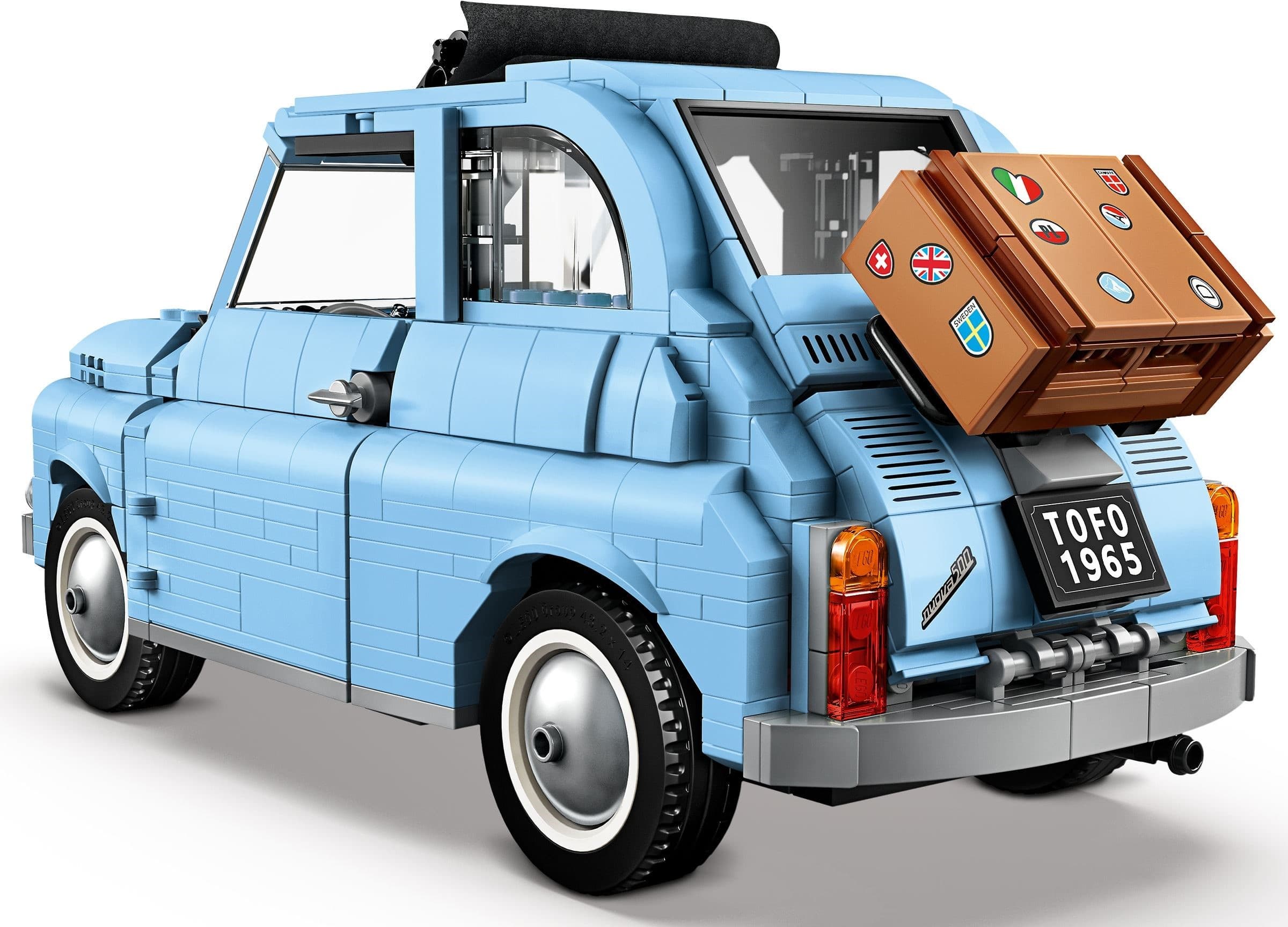 Fiat 500 - Bright Light Blue Version