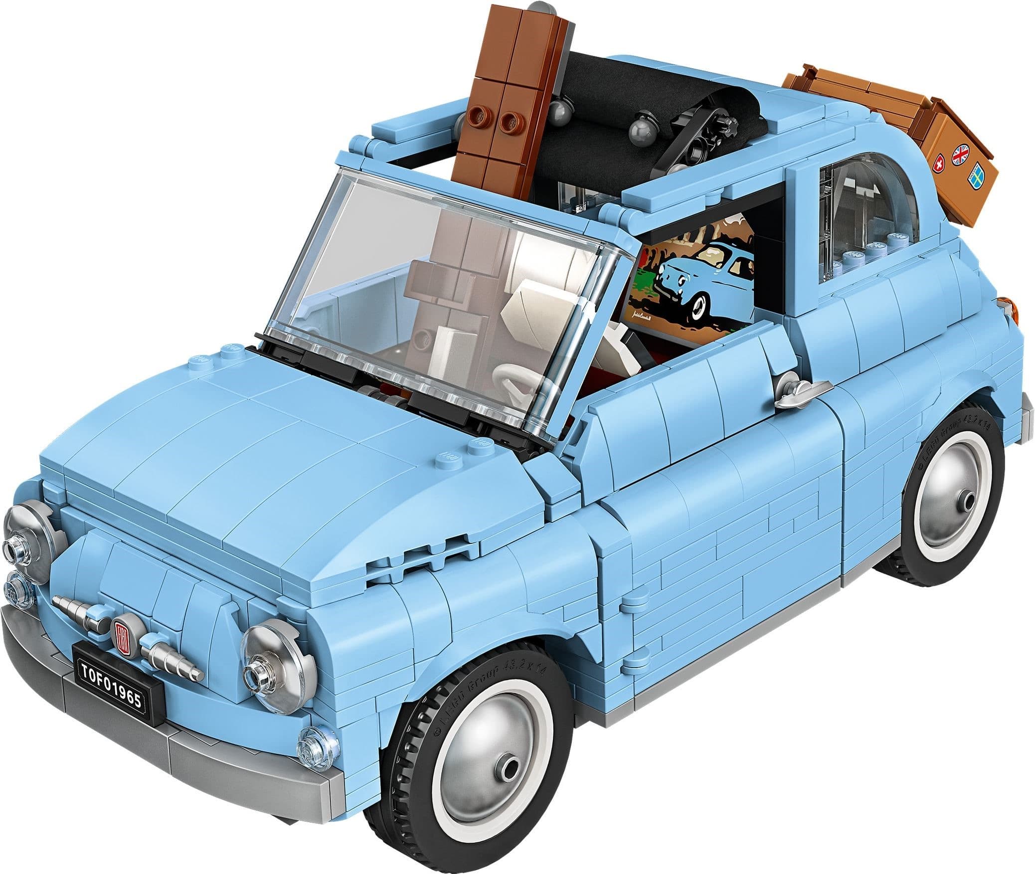 Fiat 500 - Bright Light Blue Version