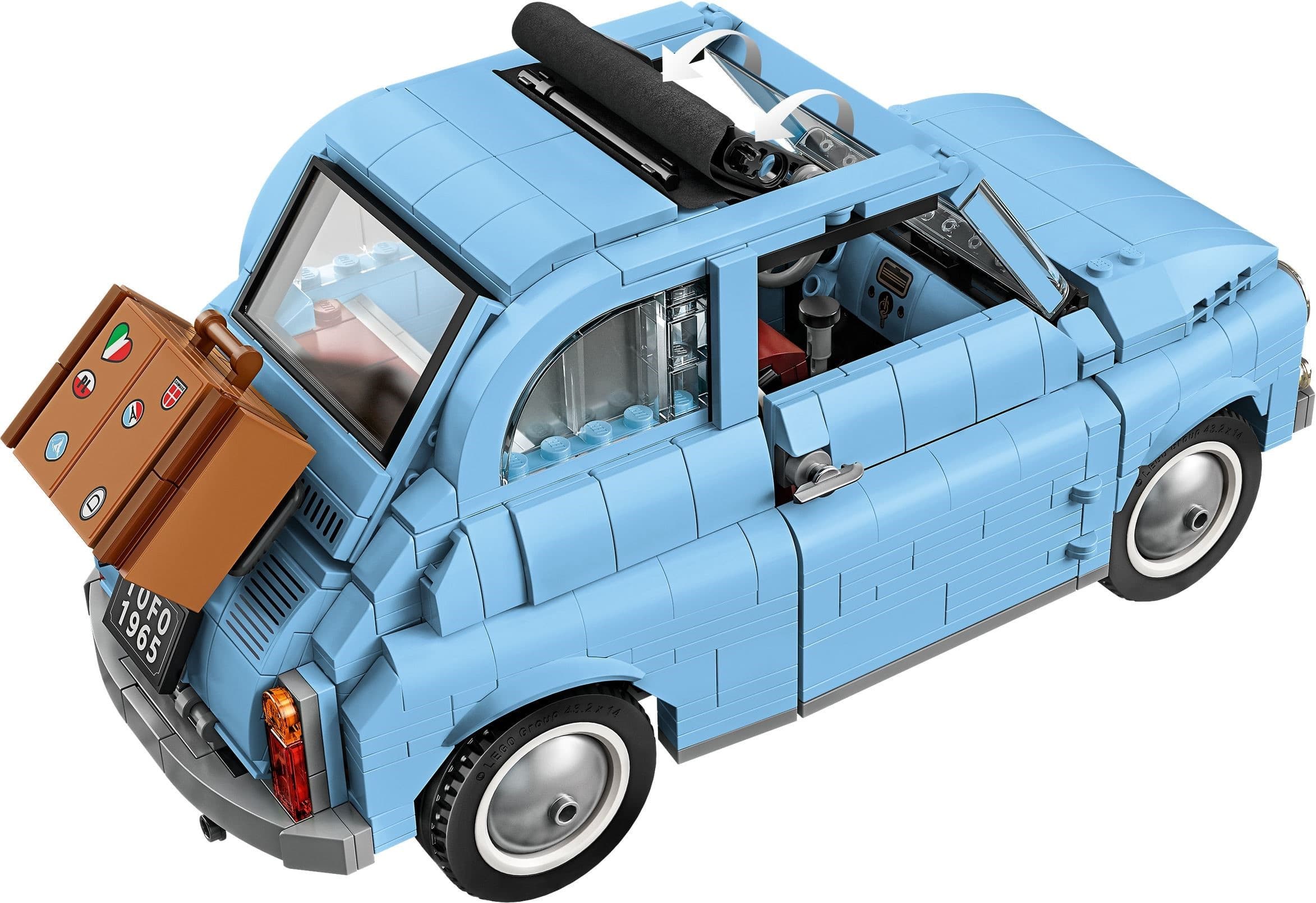 Fiat 500 - Bright Light Blue Version