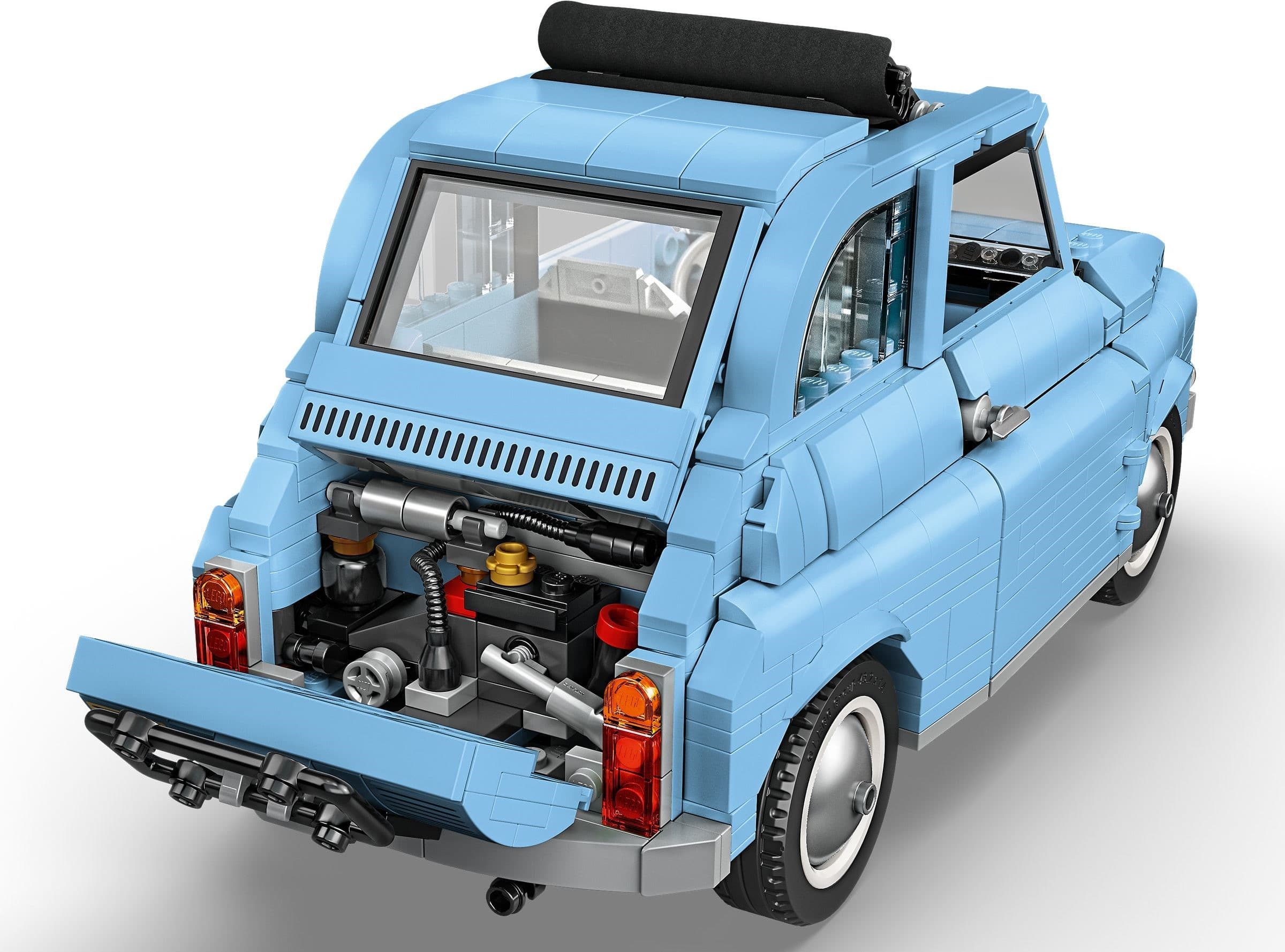 Fiat 500 - Bright Light Blue Version