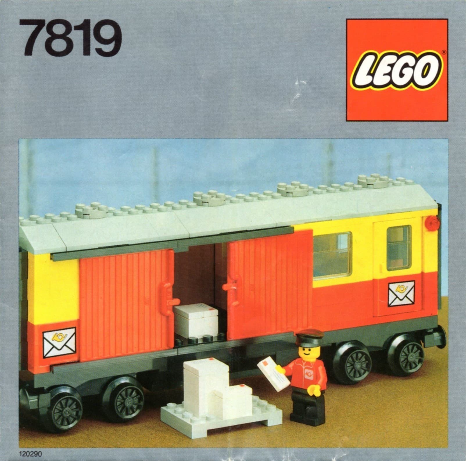 Postal Container Wagon Covered