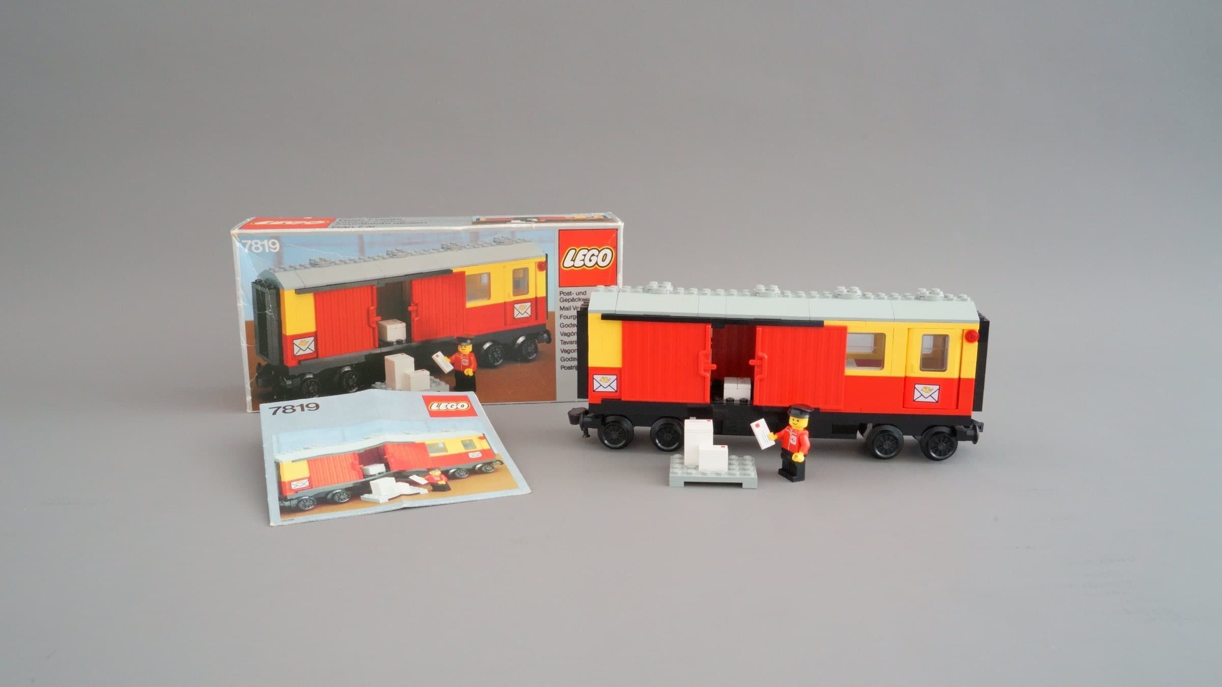 Postal Container Wagon Covered