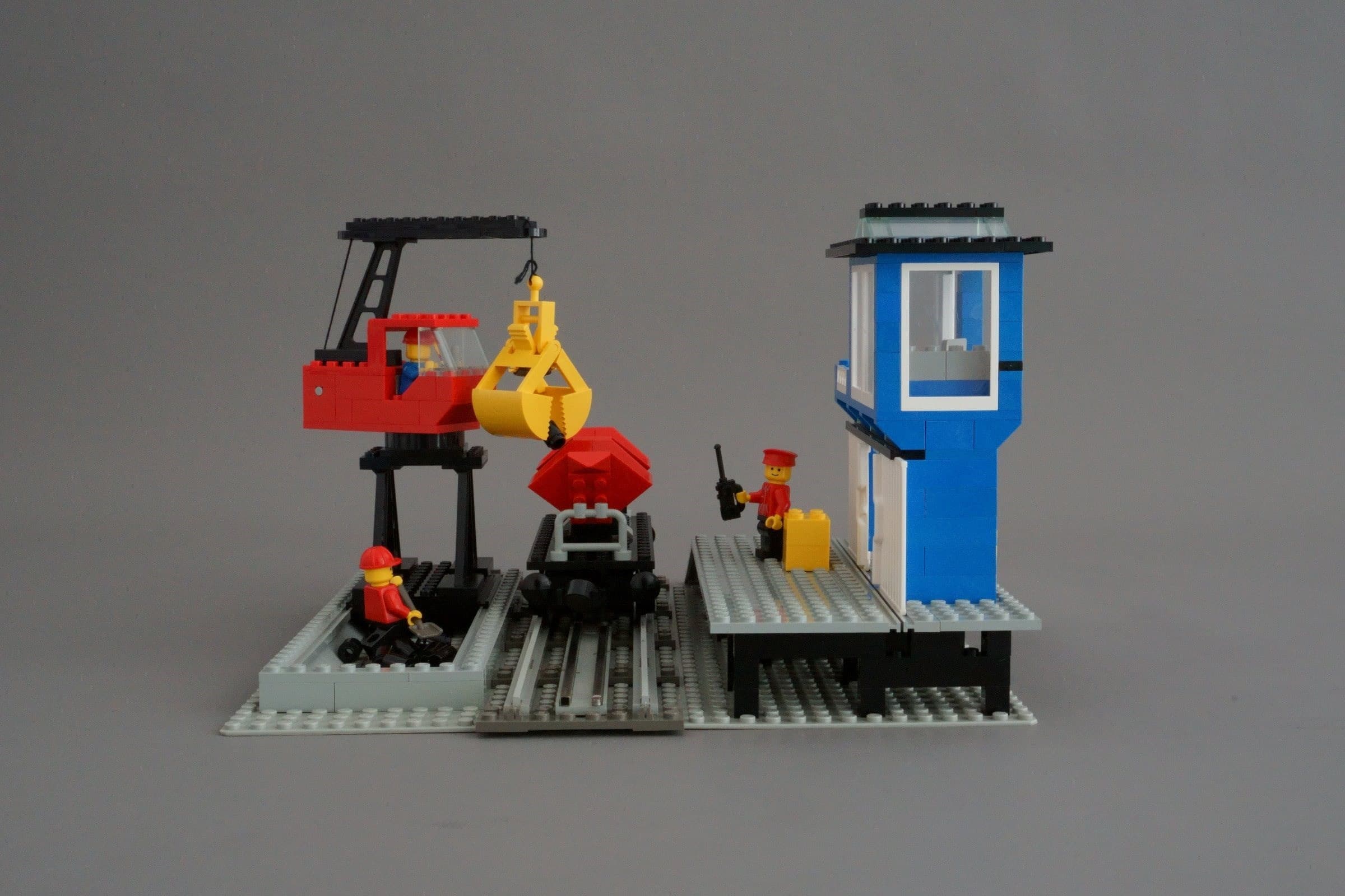 Freight Loading Depot with Wagon