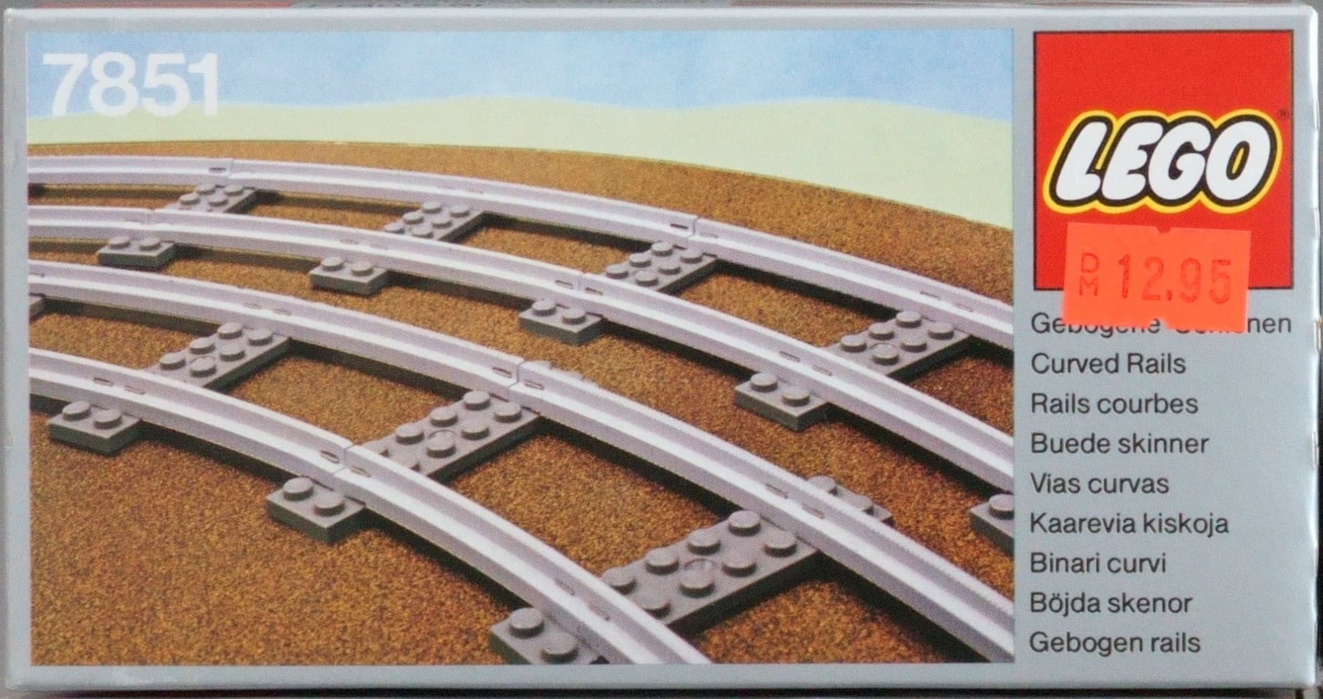 8 Straight Rails Gray 4.5v